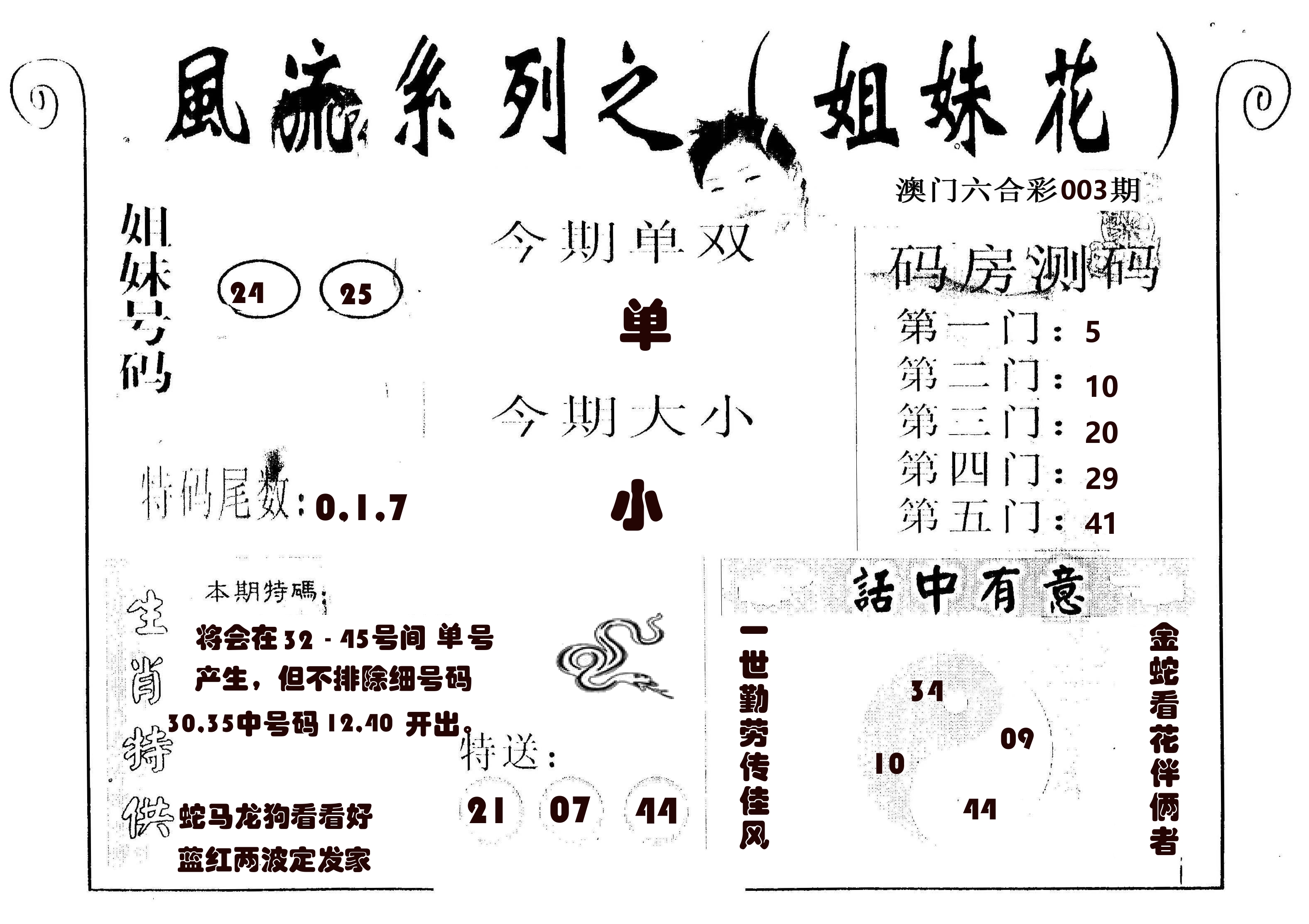 风流系列-1 第3期