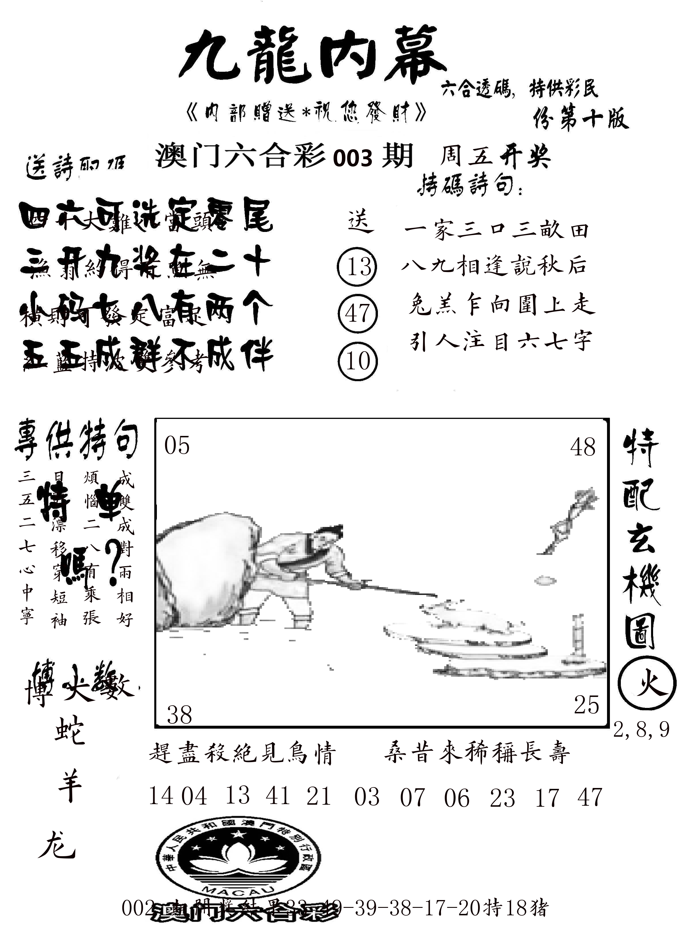 澳门传真2 第3期