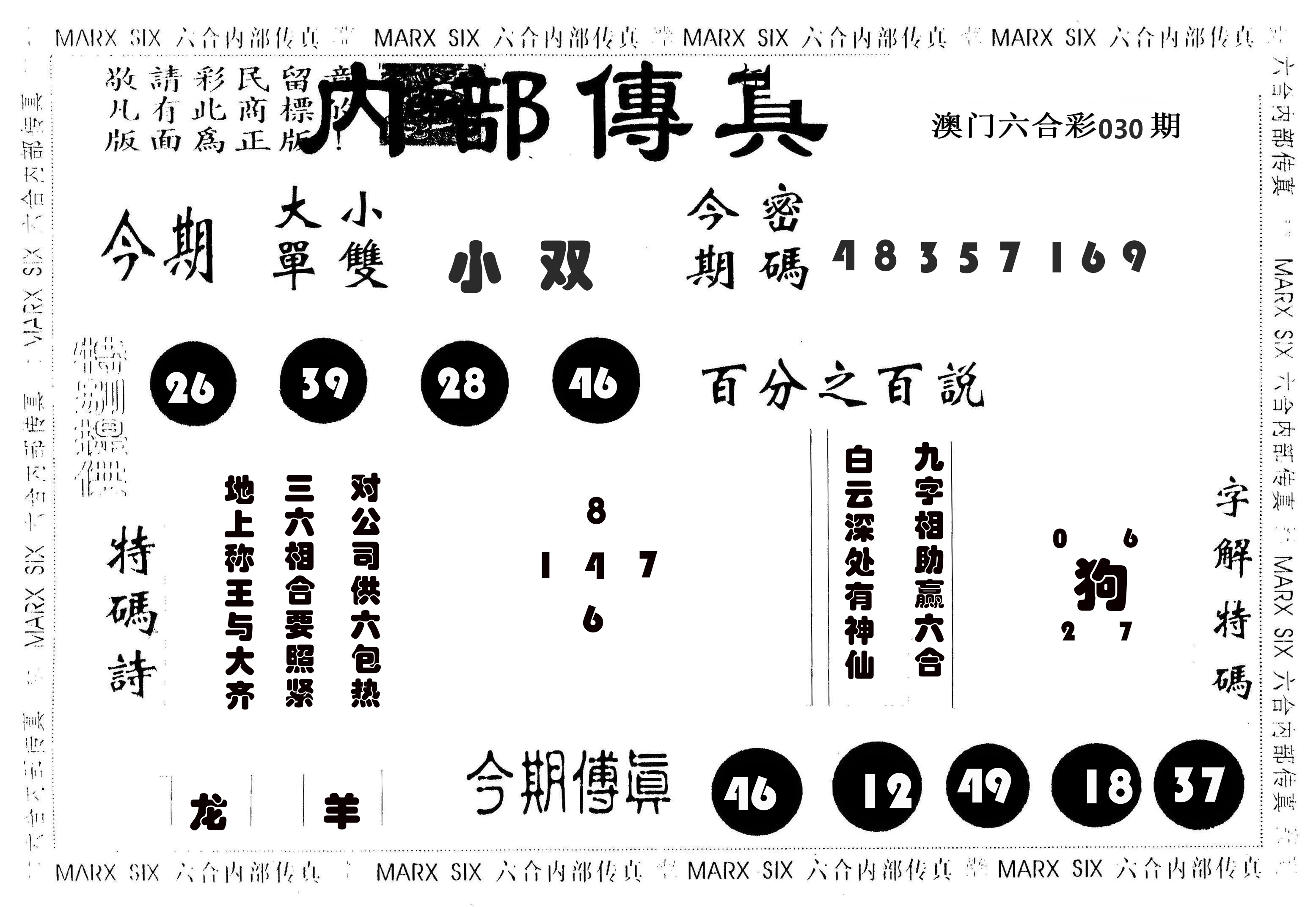 内部传真 第30期