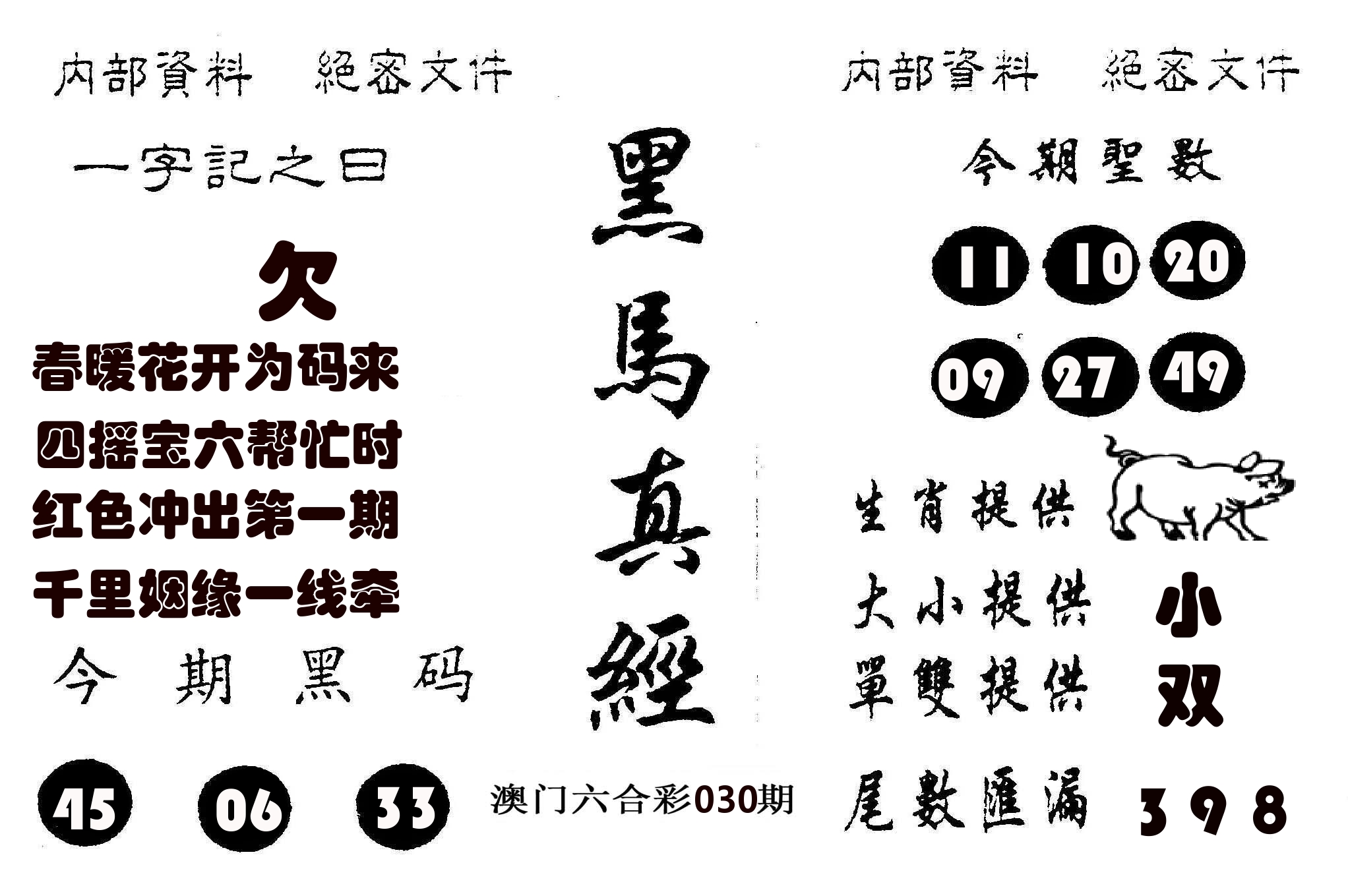 黑马真经 第30期