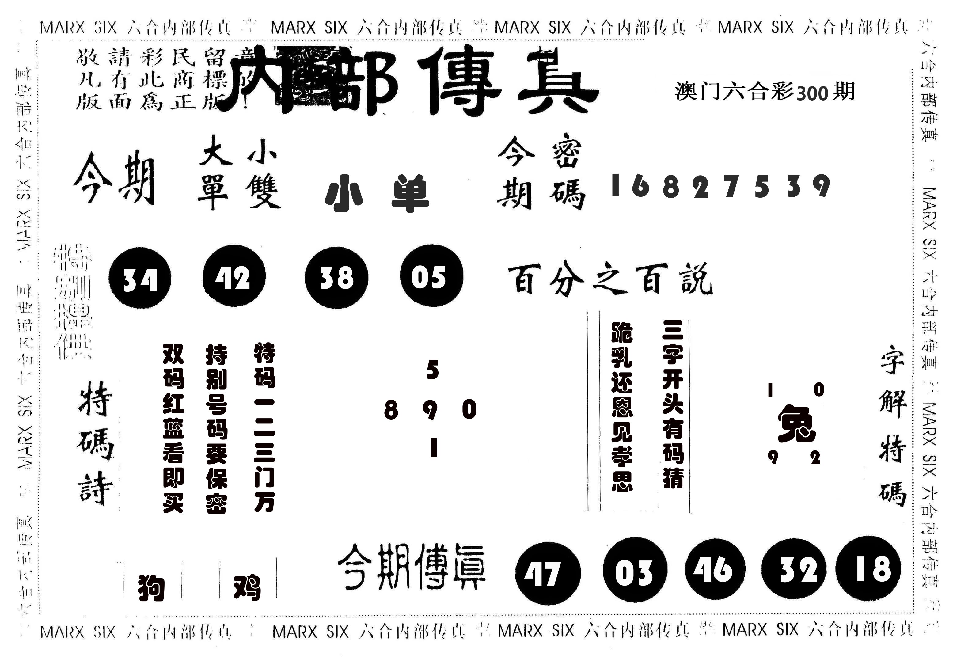 内部传真 第300期