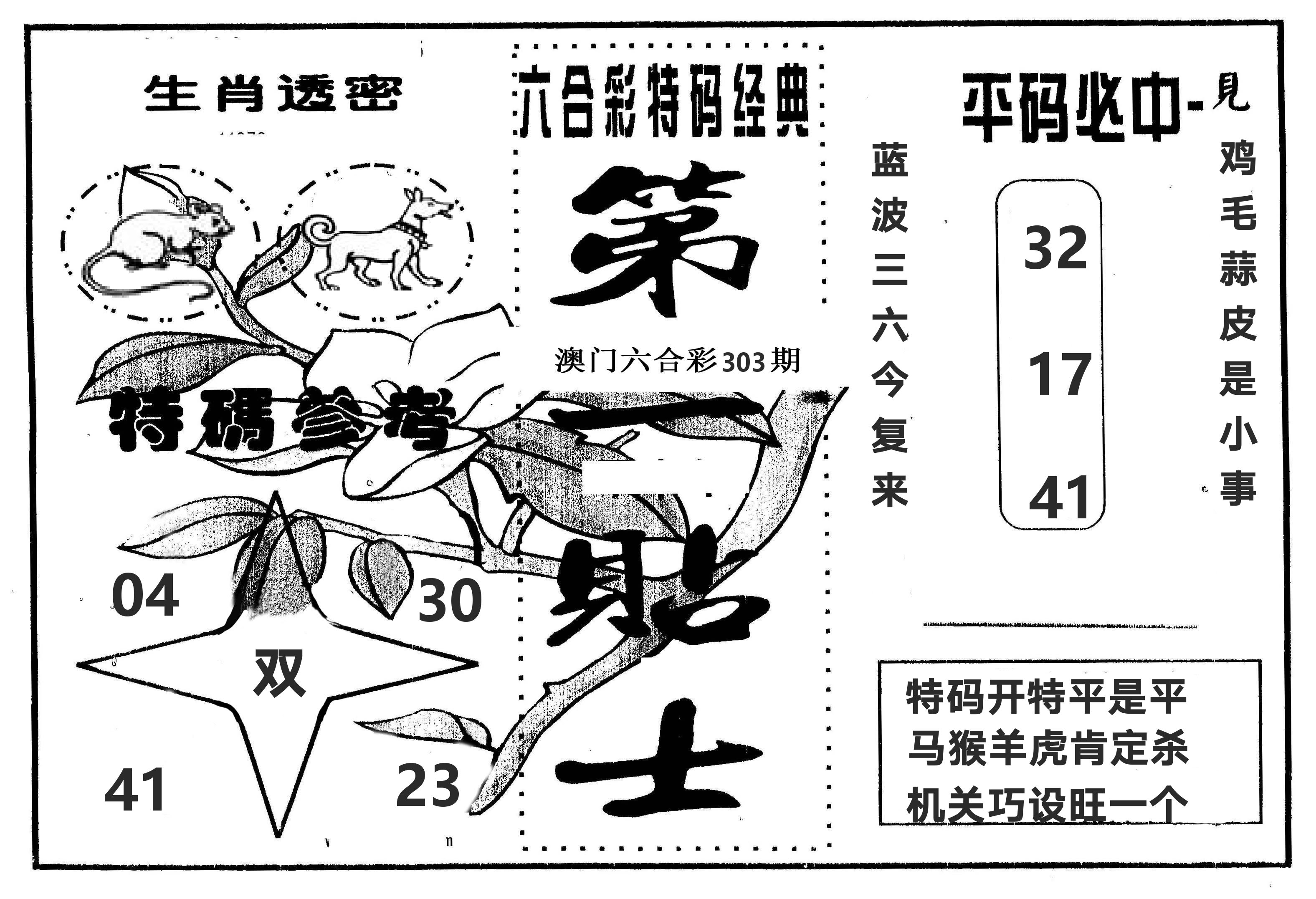 第一贴士 第303期