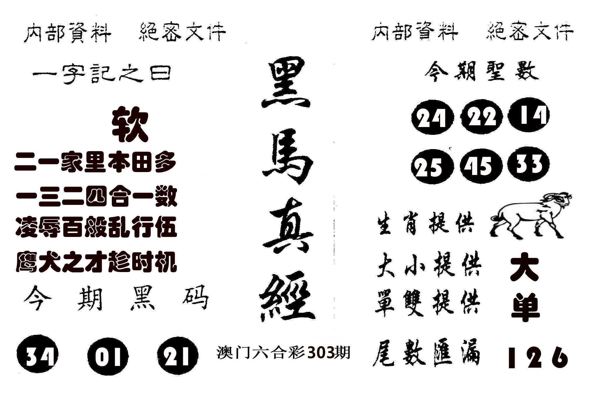 黑马真经 第303期
