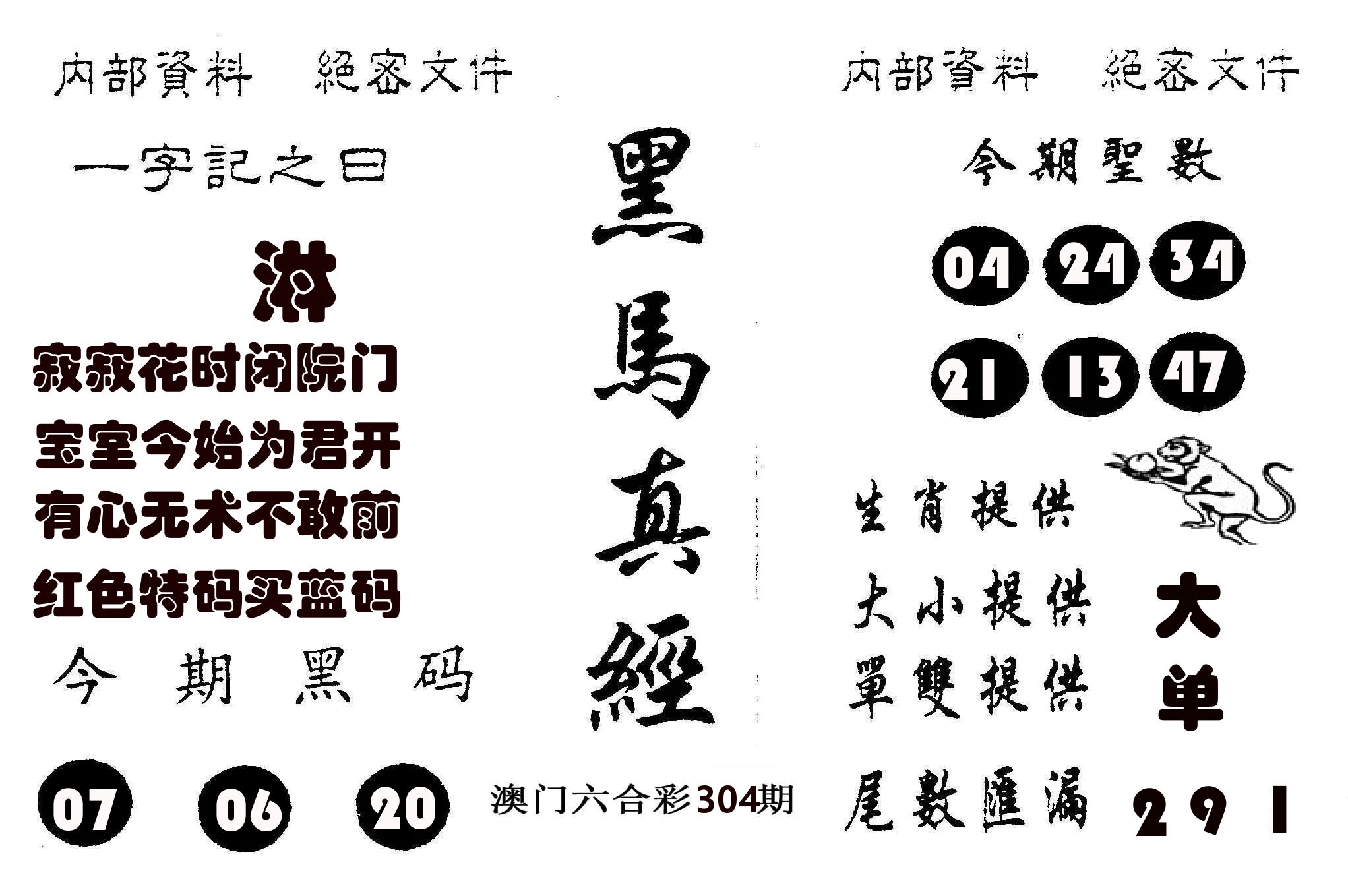 黑马真经 第304期