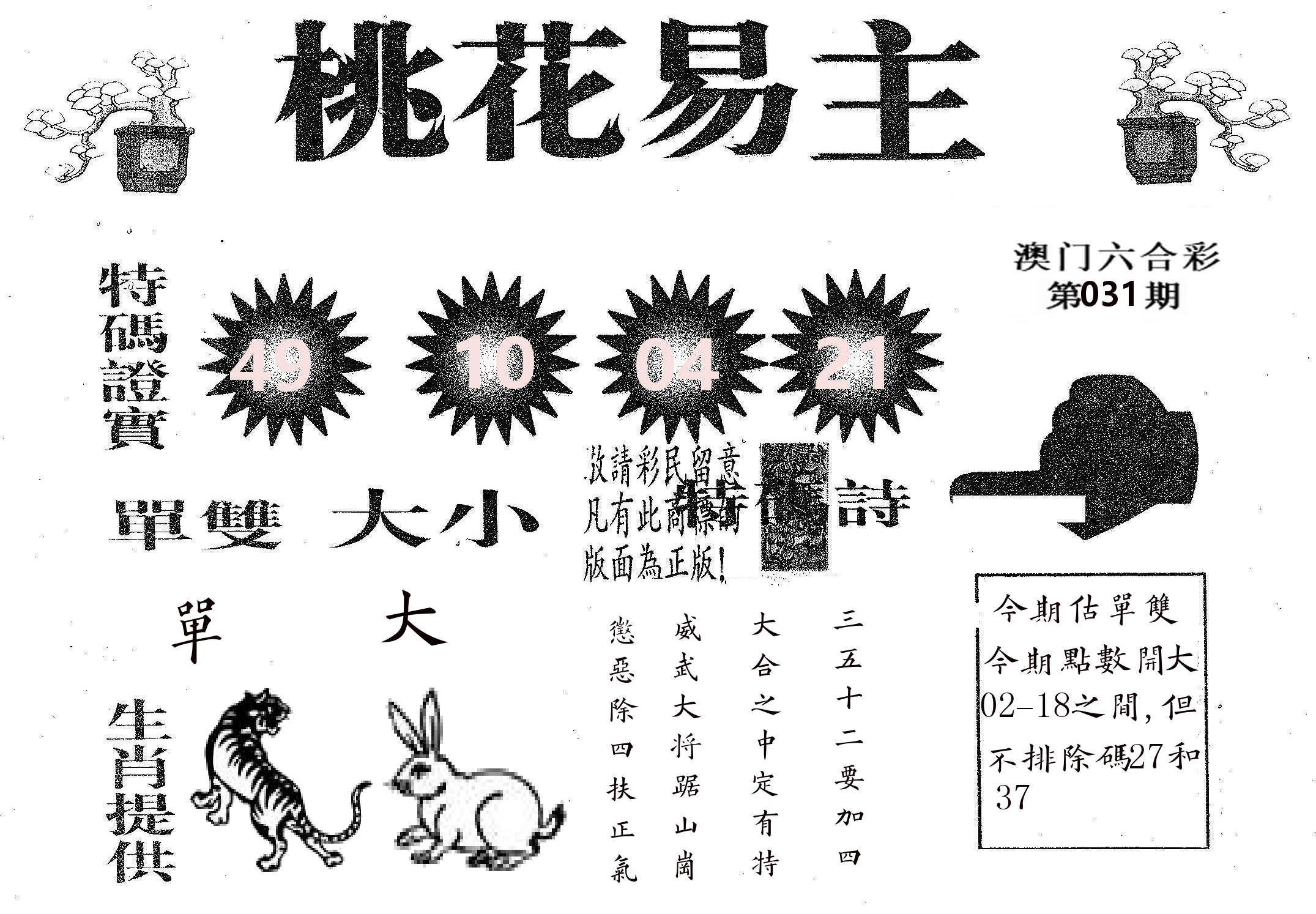 桃花易主 第31期
