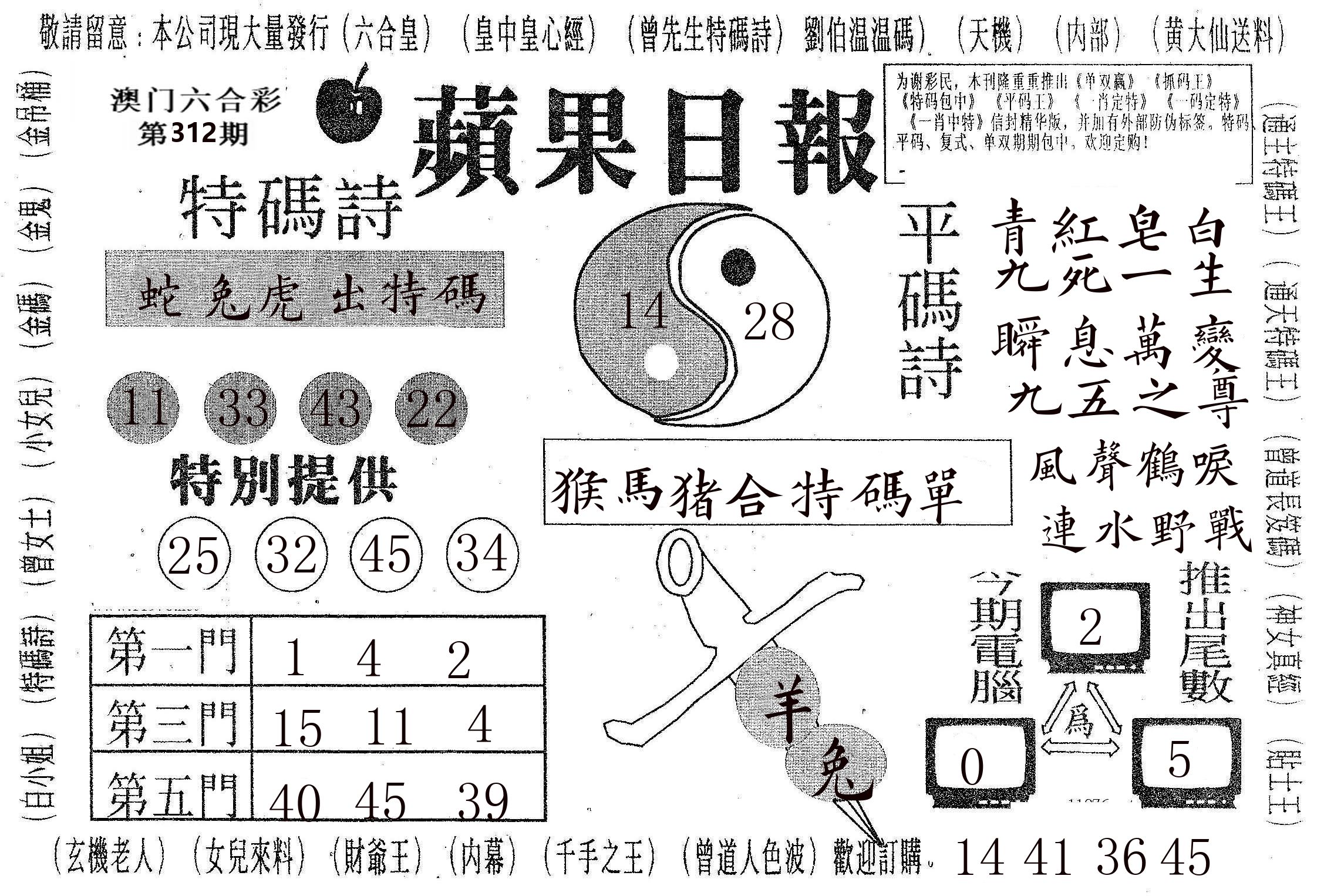 新苹果日报 第312期