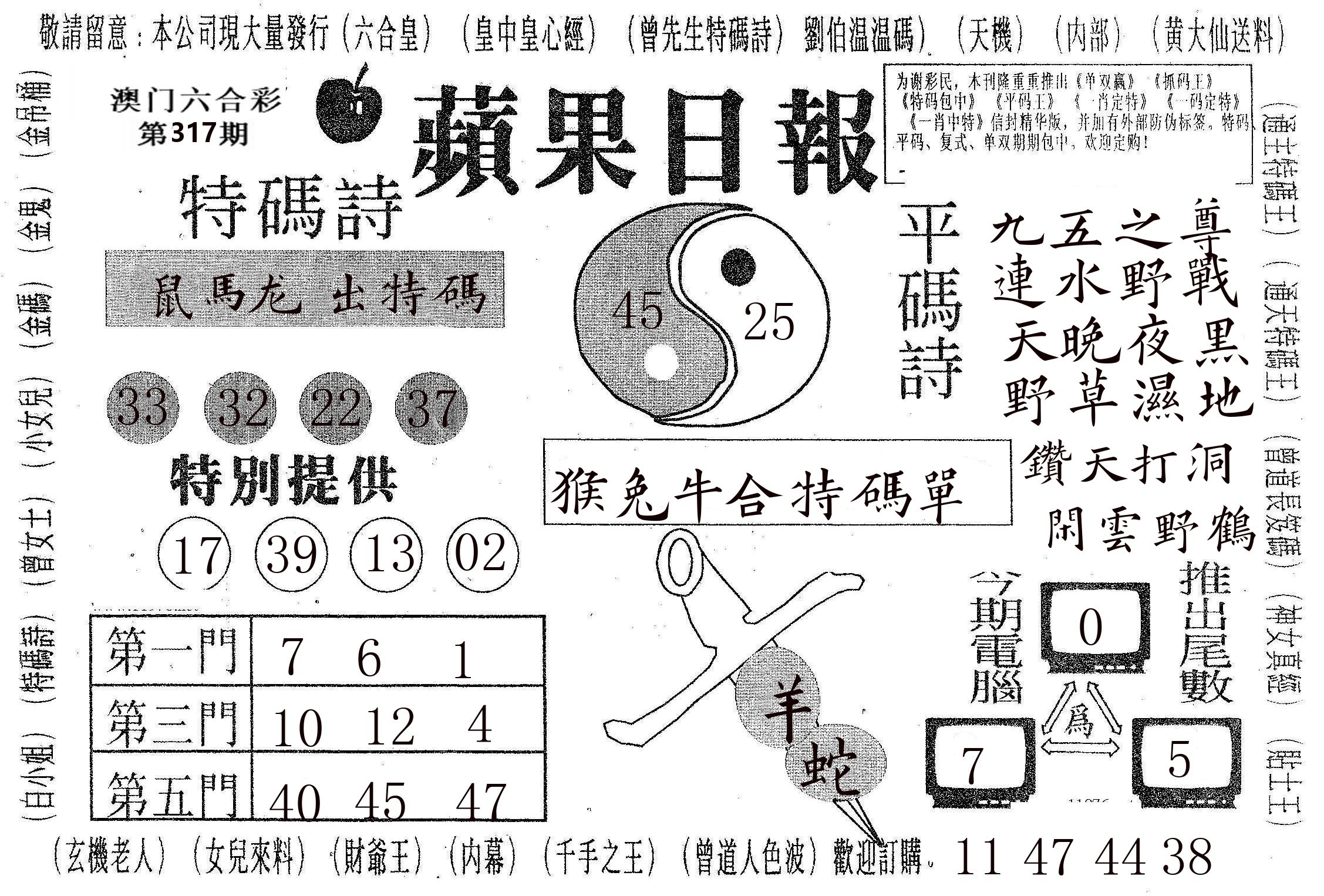 新苹果日报 第317期