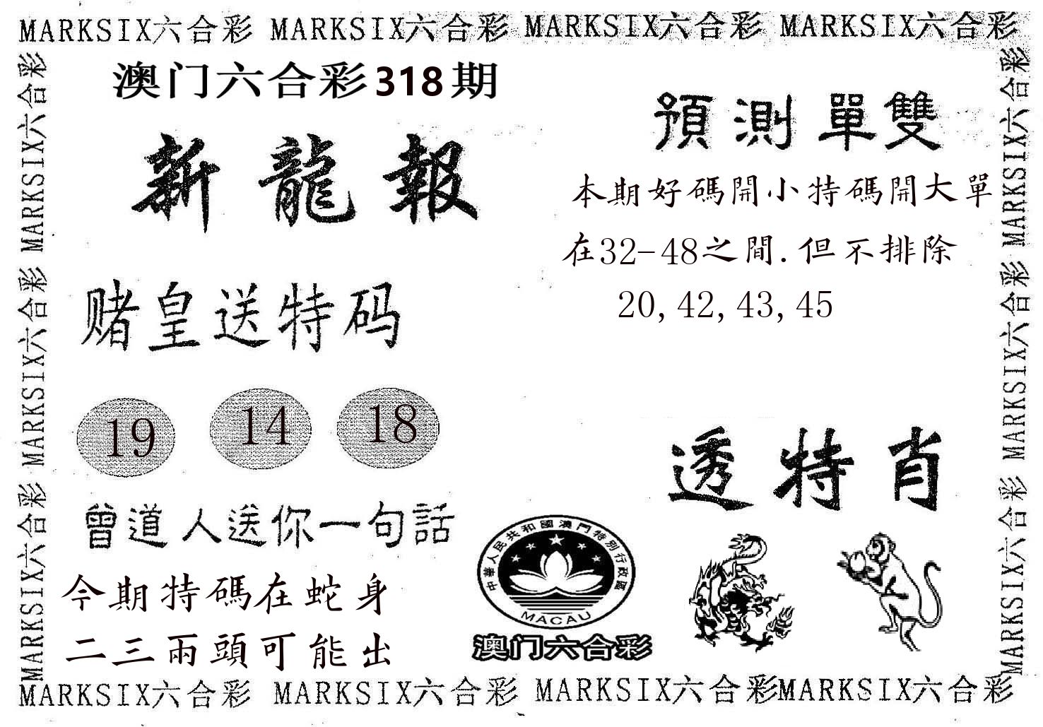 新龙报 第318期