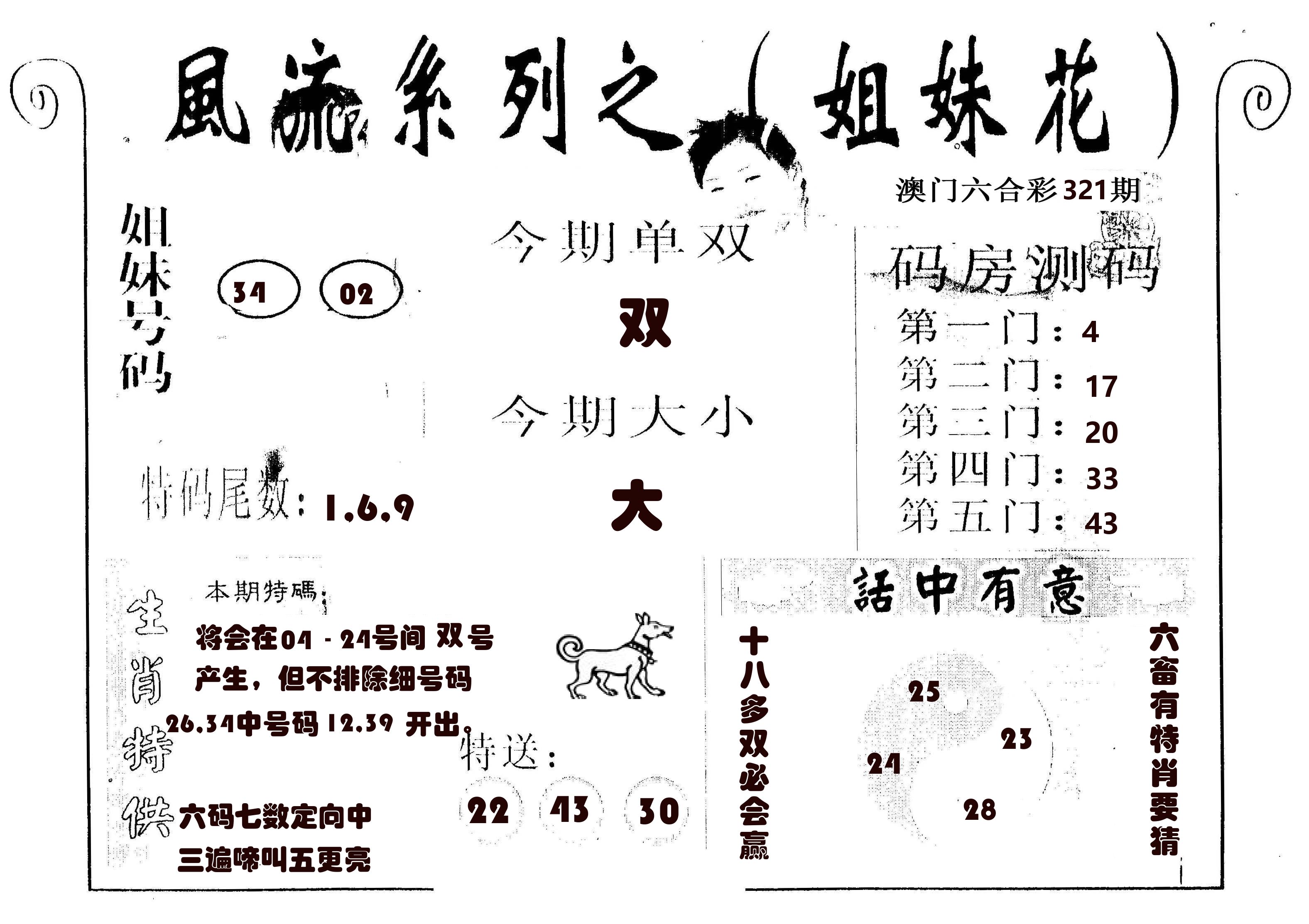 风流系列-1 第321期