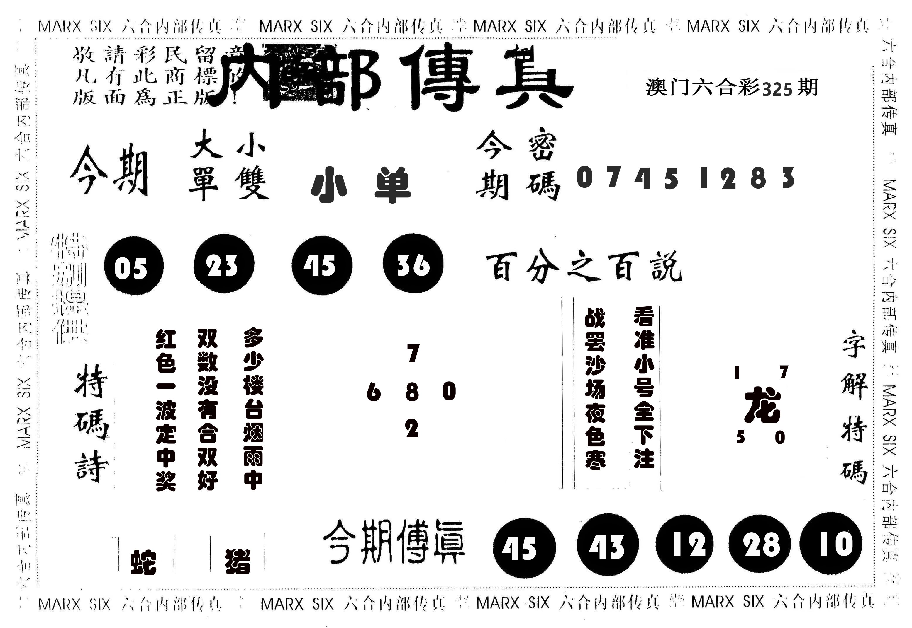 内部传真 第325期