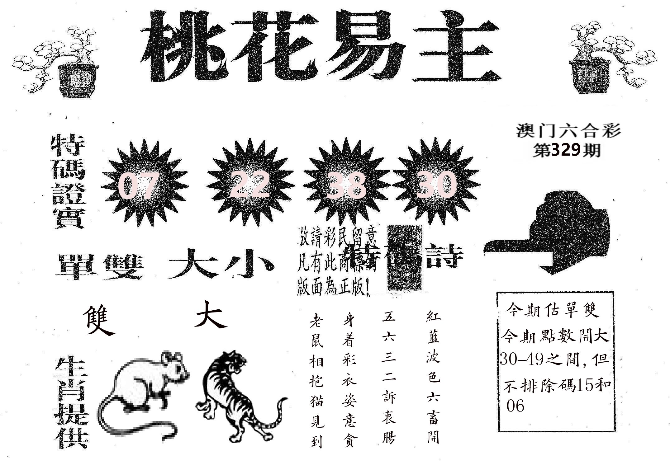 桃花易主 第329期