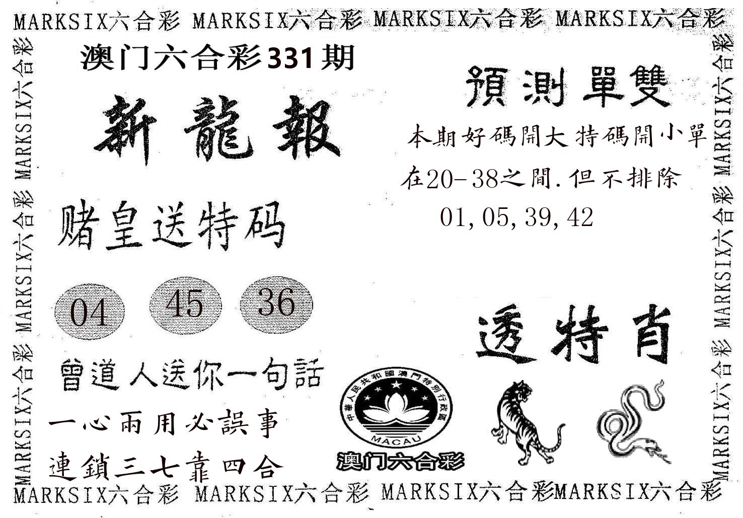 新龙报 第331期