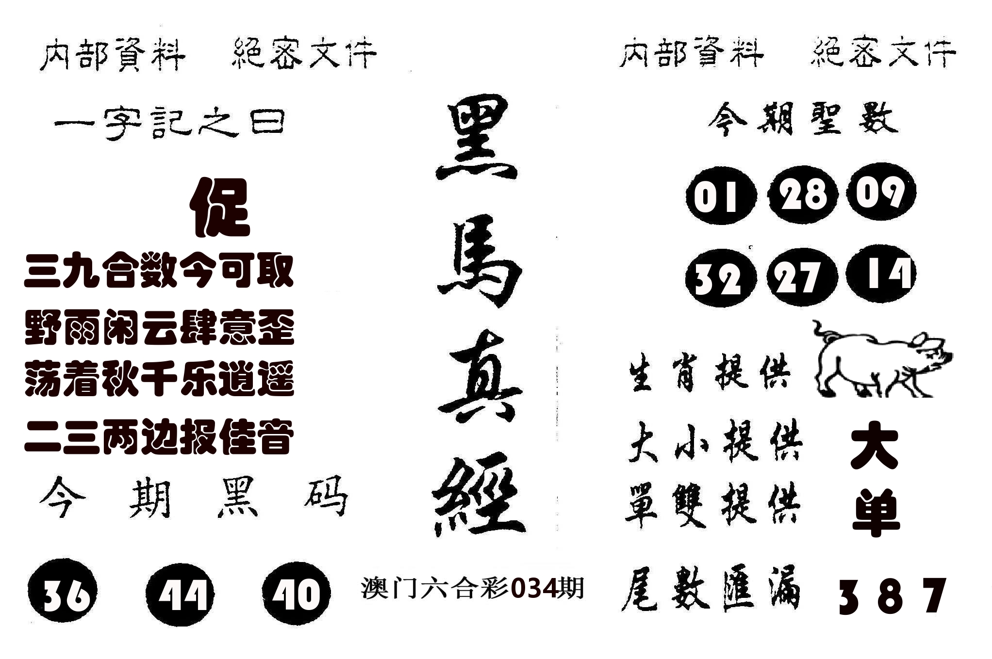 黑马真经 第34期