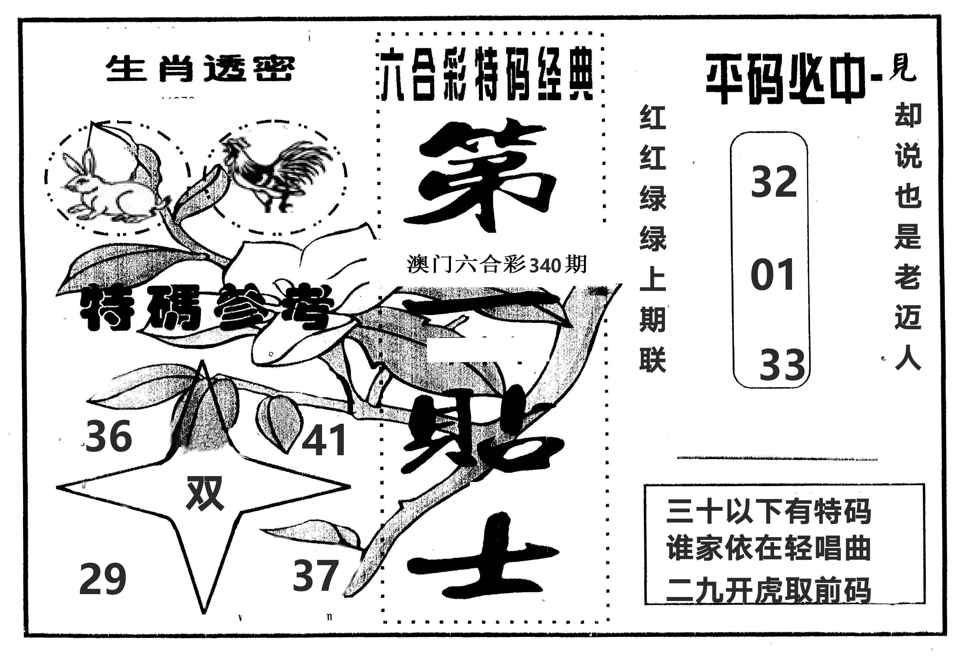 第一贴士 第340期