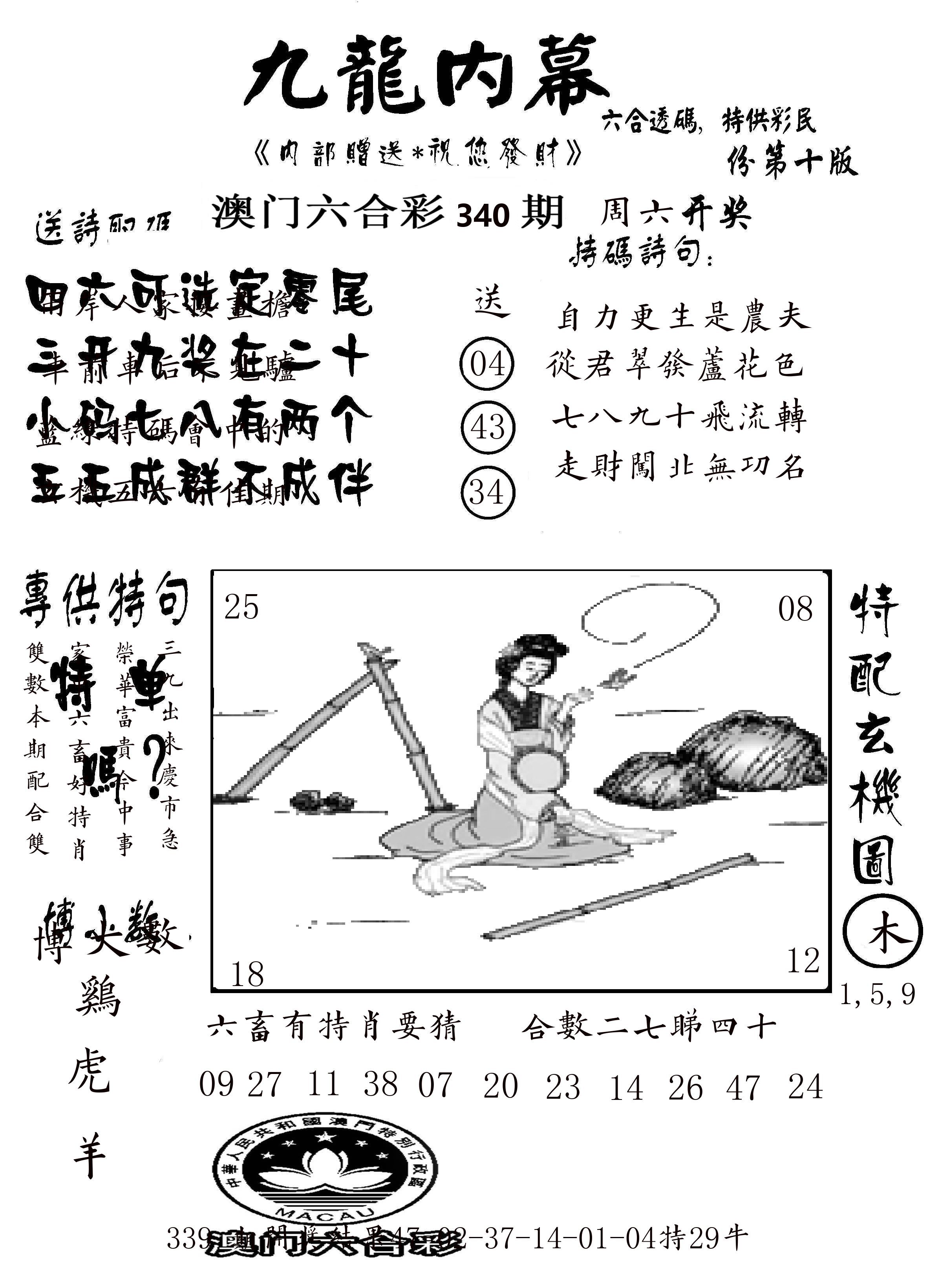 澳门传真2 第340期