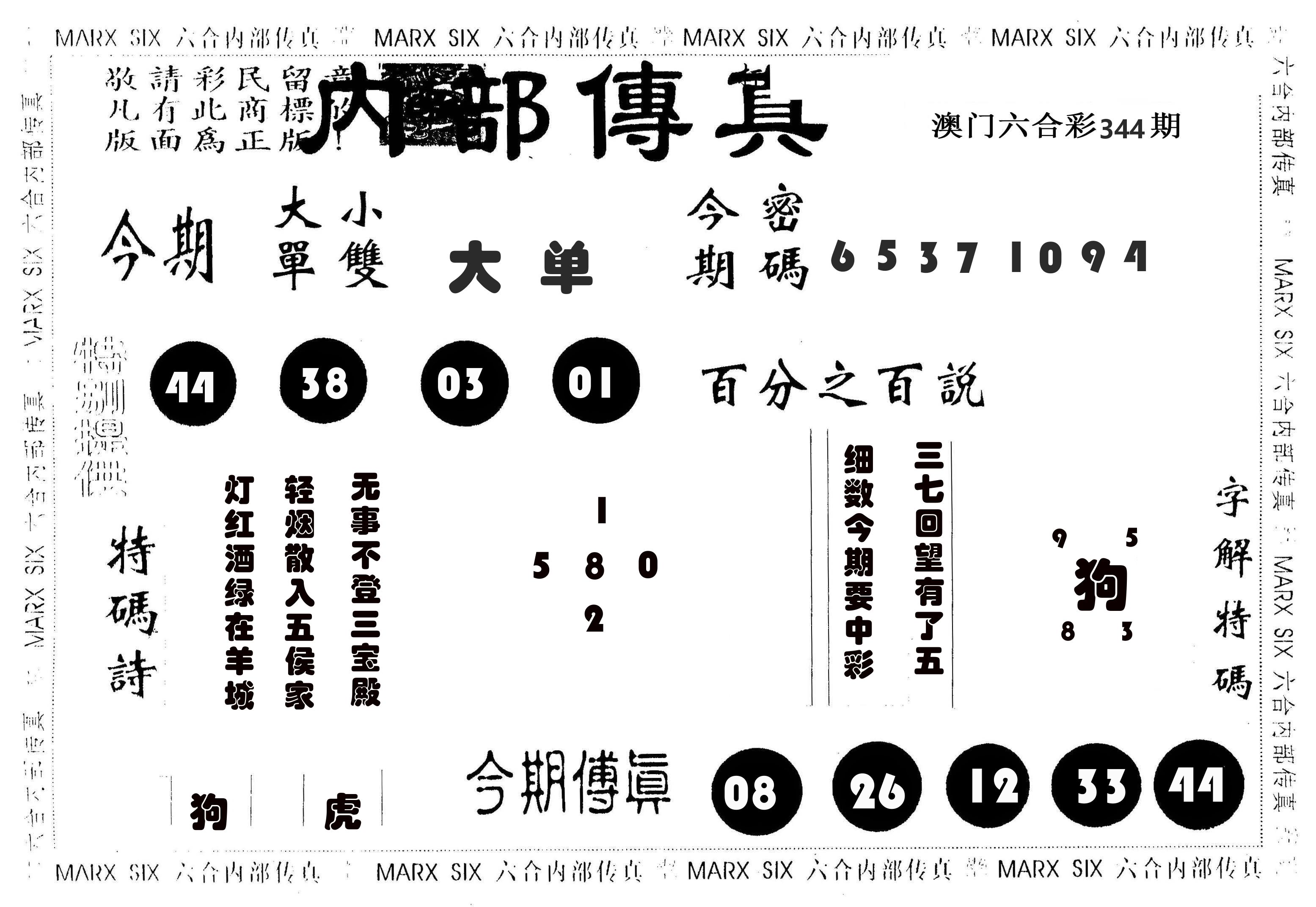 内部传真 第344期