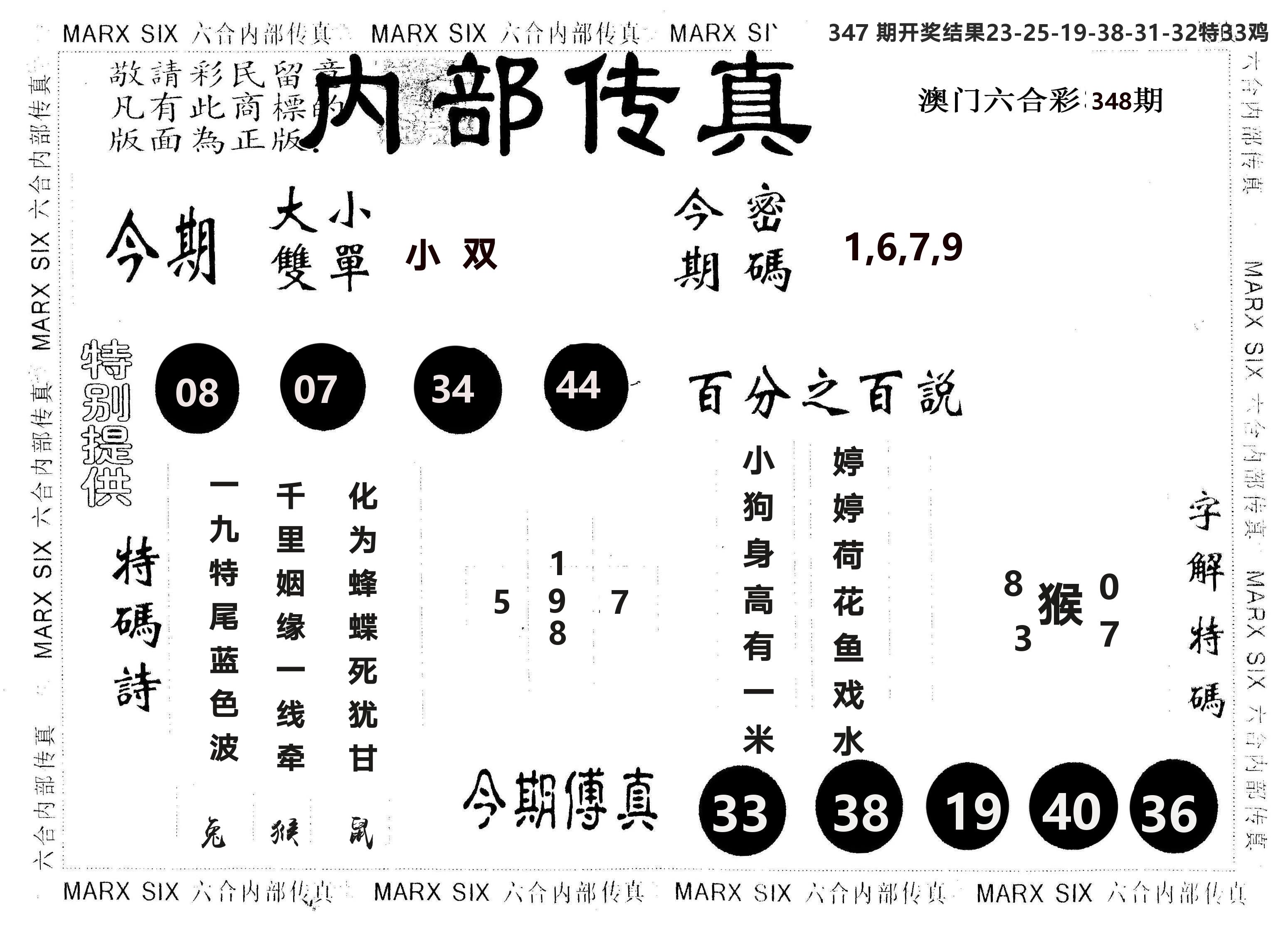 另版内部传真 第348期