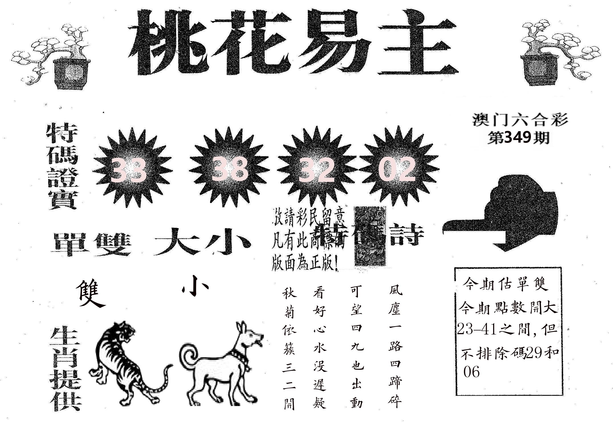 桃花易主 第349期