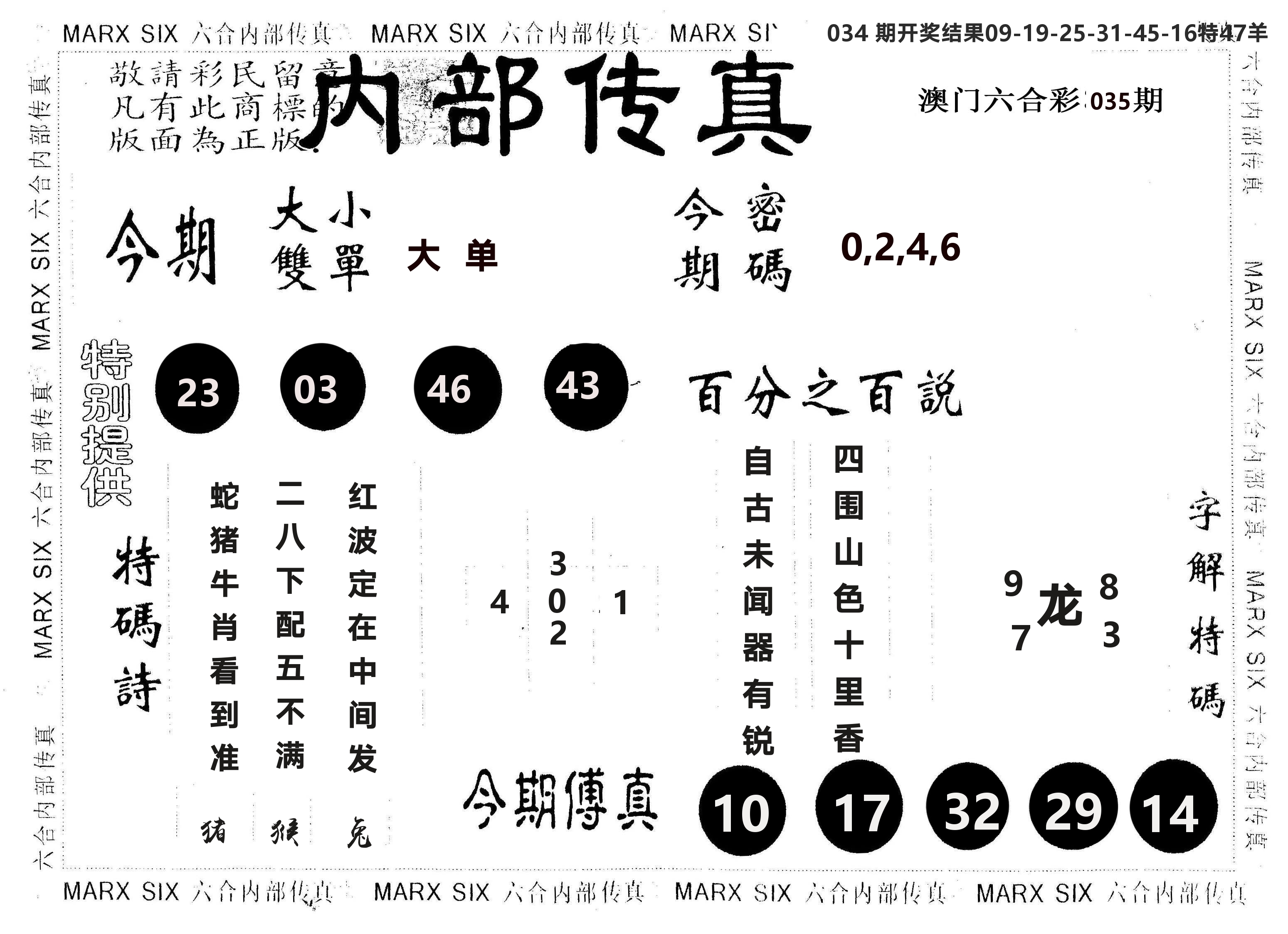 另版内部传真 第35期