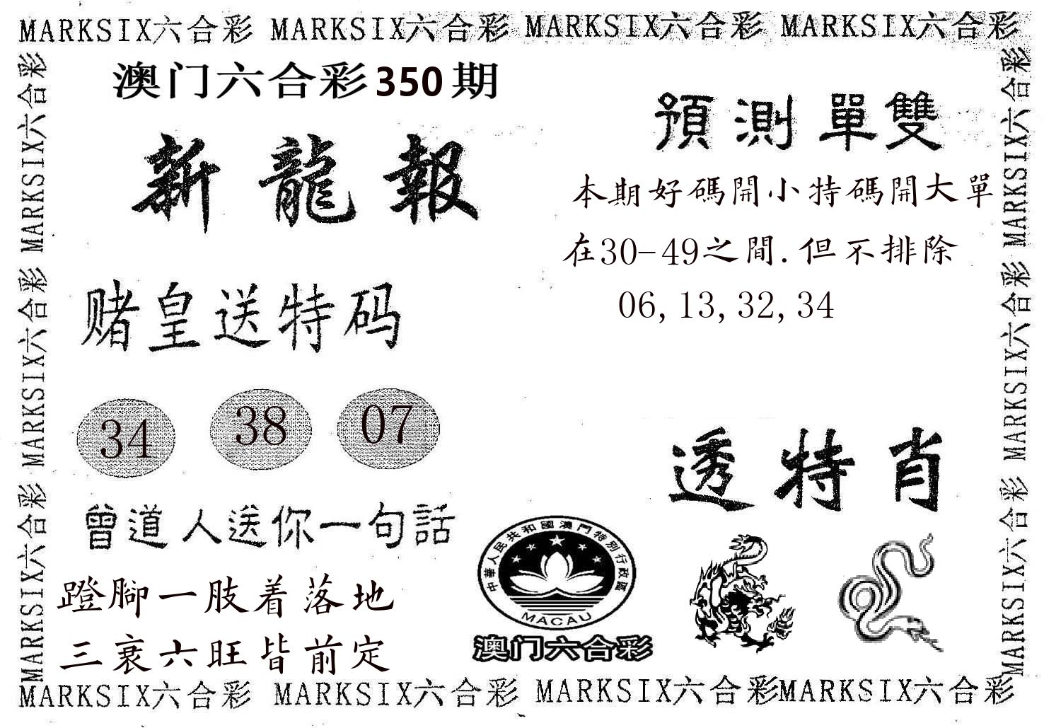 新龙报 第350期