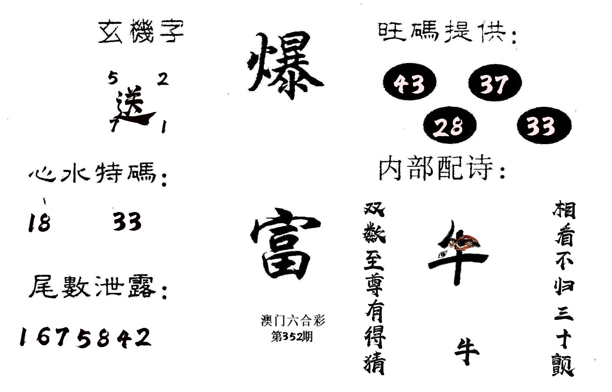 爆富 第352期
