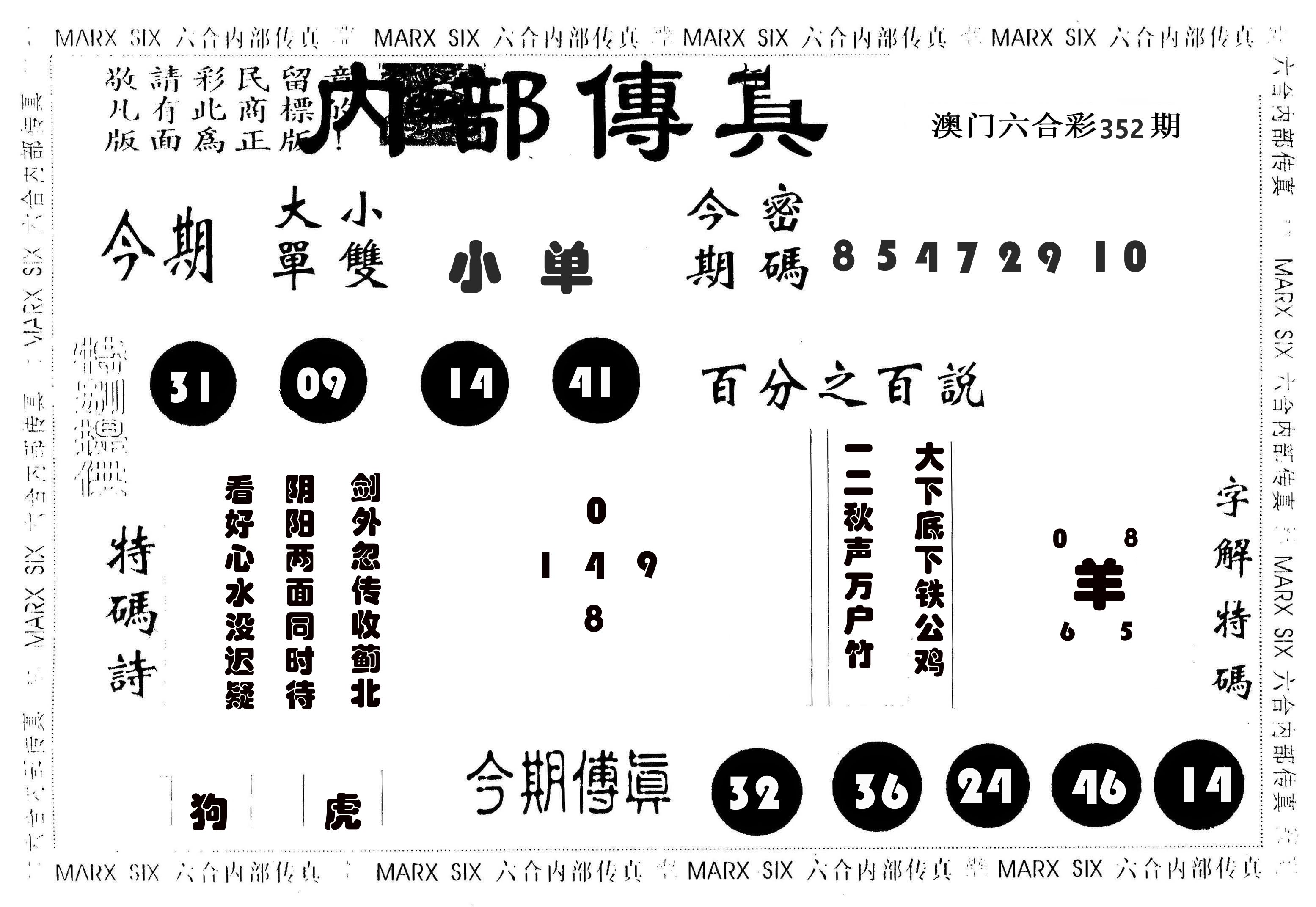 内部传真 第352期