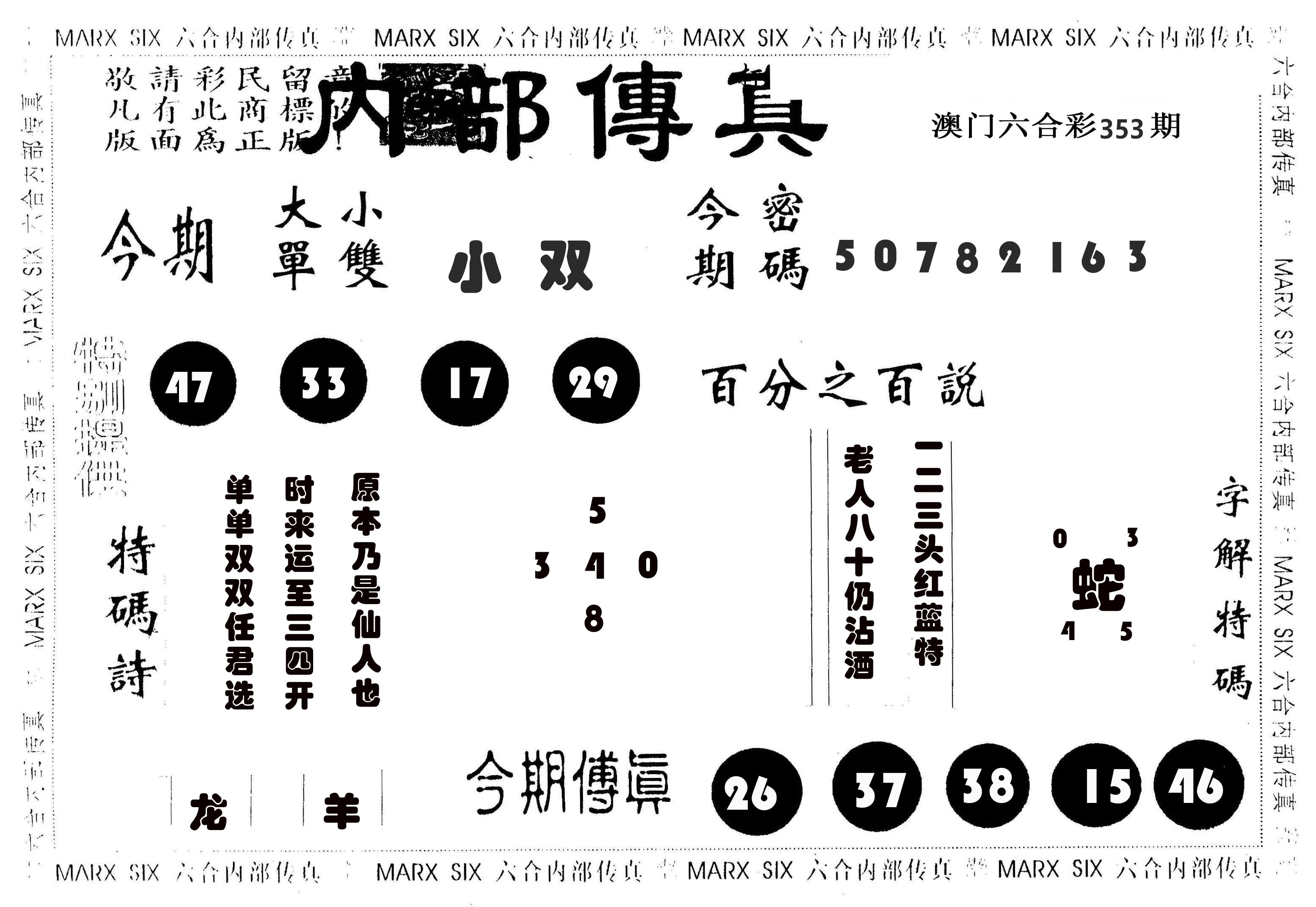内部传真 第353期