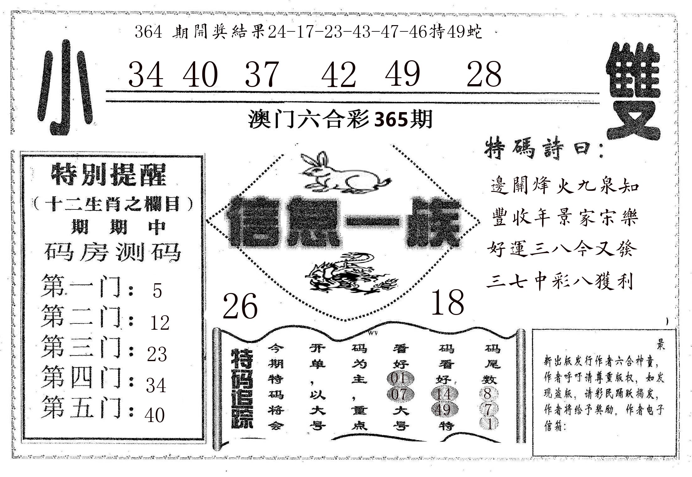 信息一族 第365期