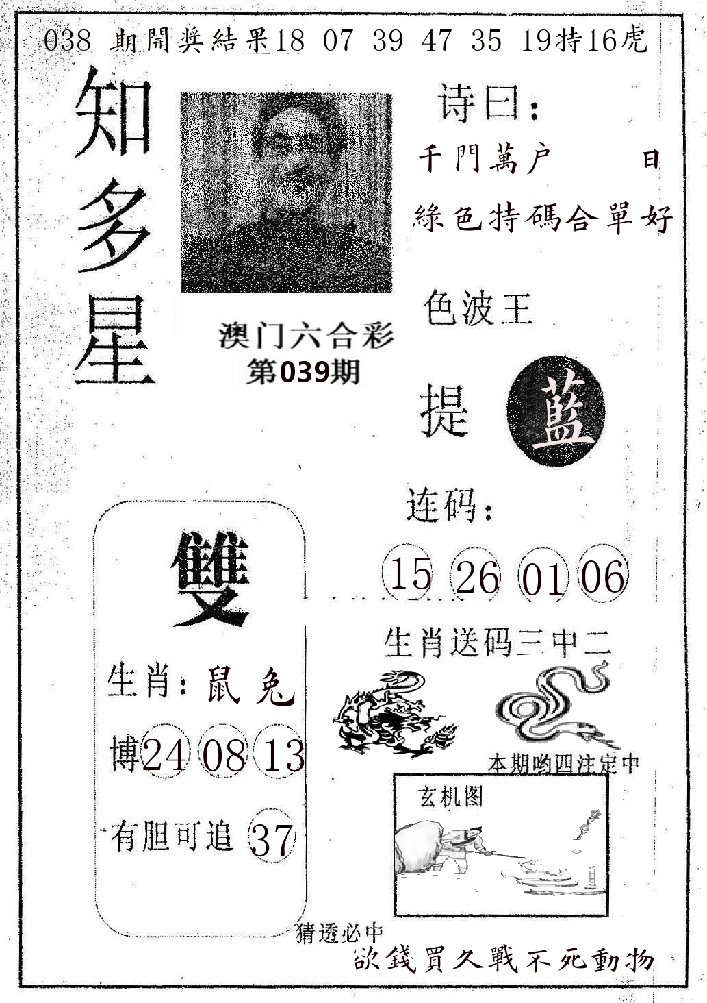 知多星 第39期