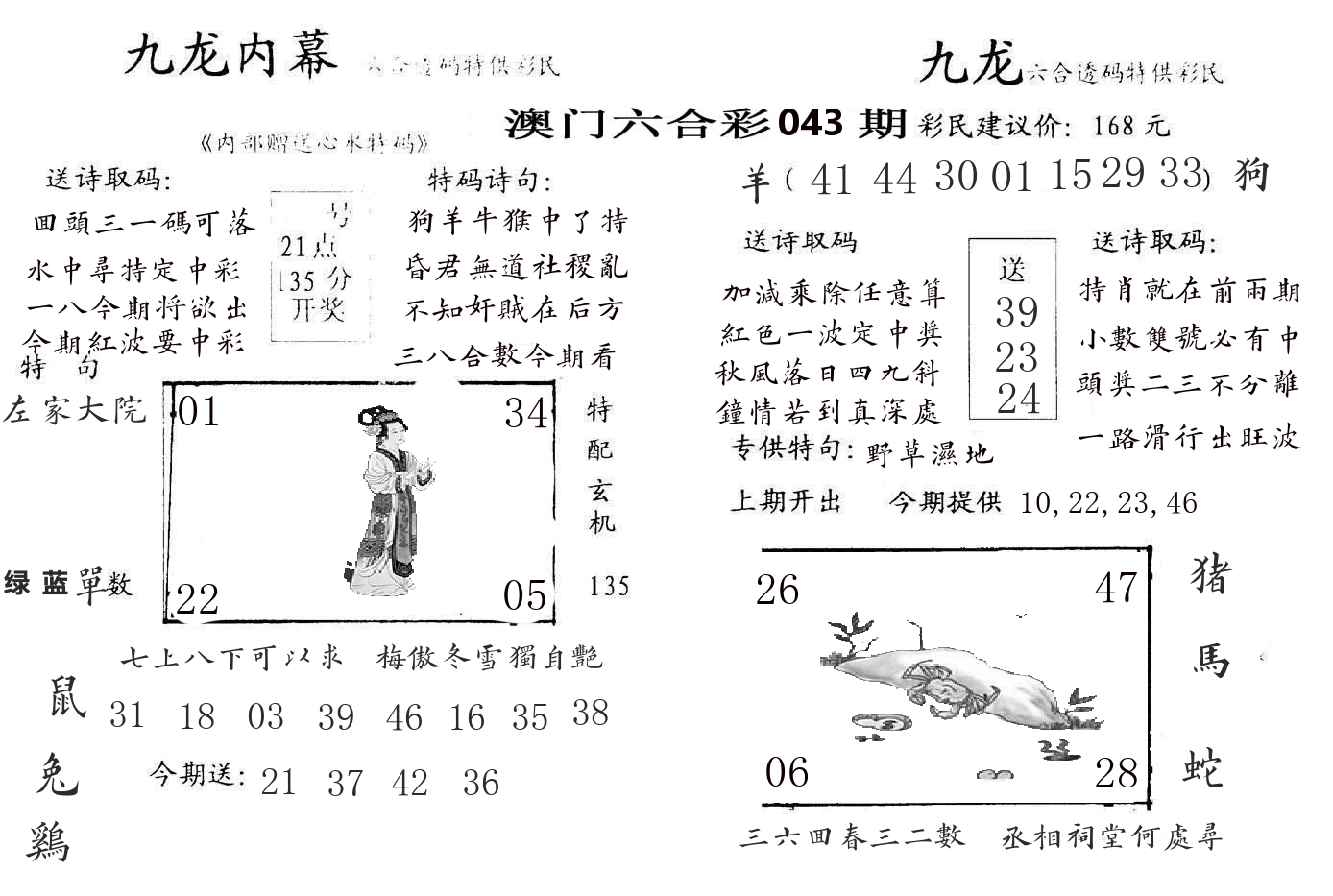 九龙内幕 第43期
