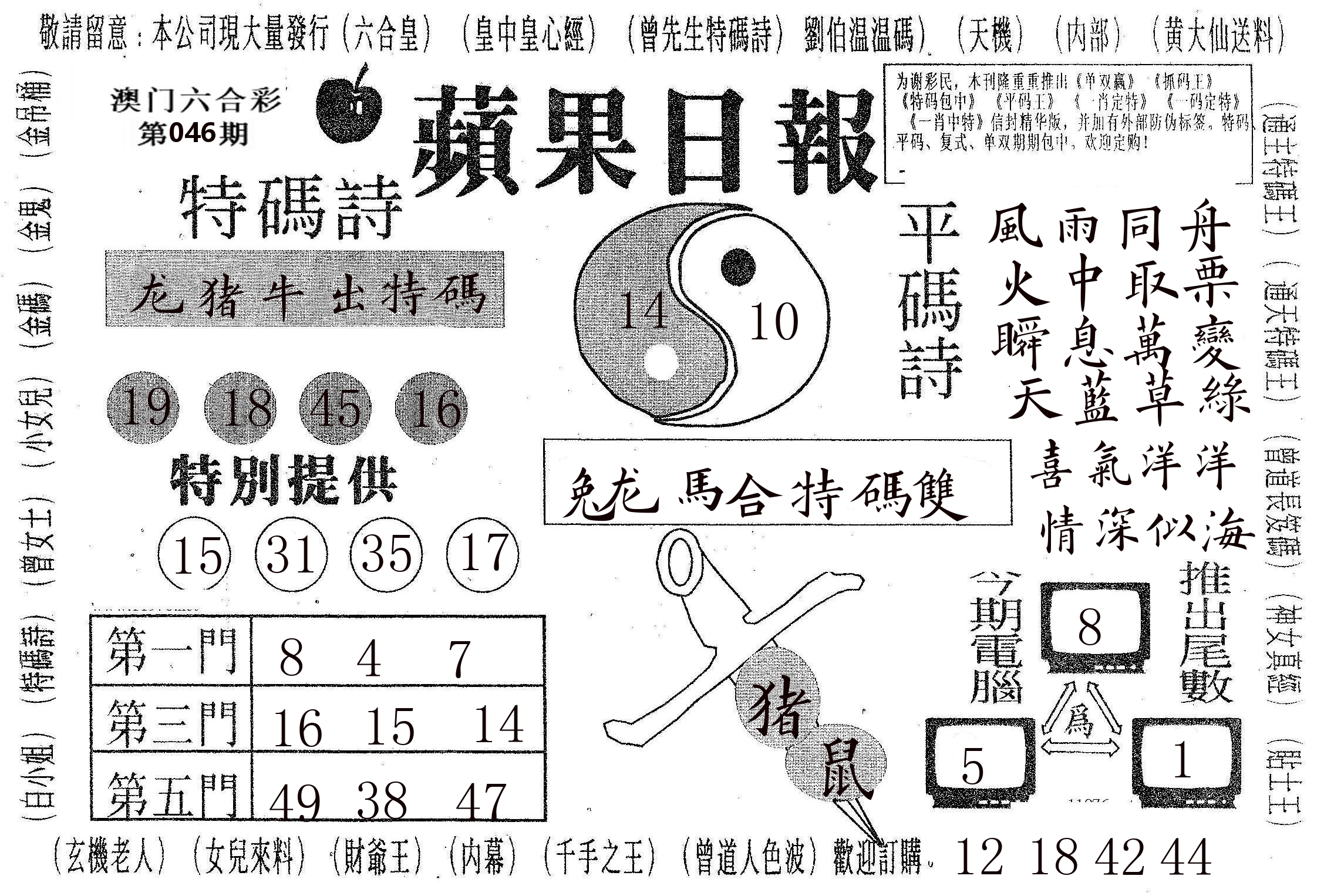 新苹果日报 第46期