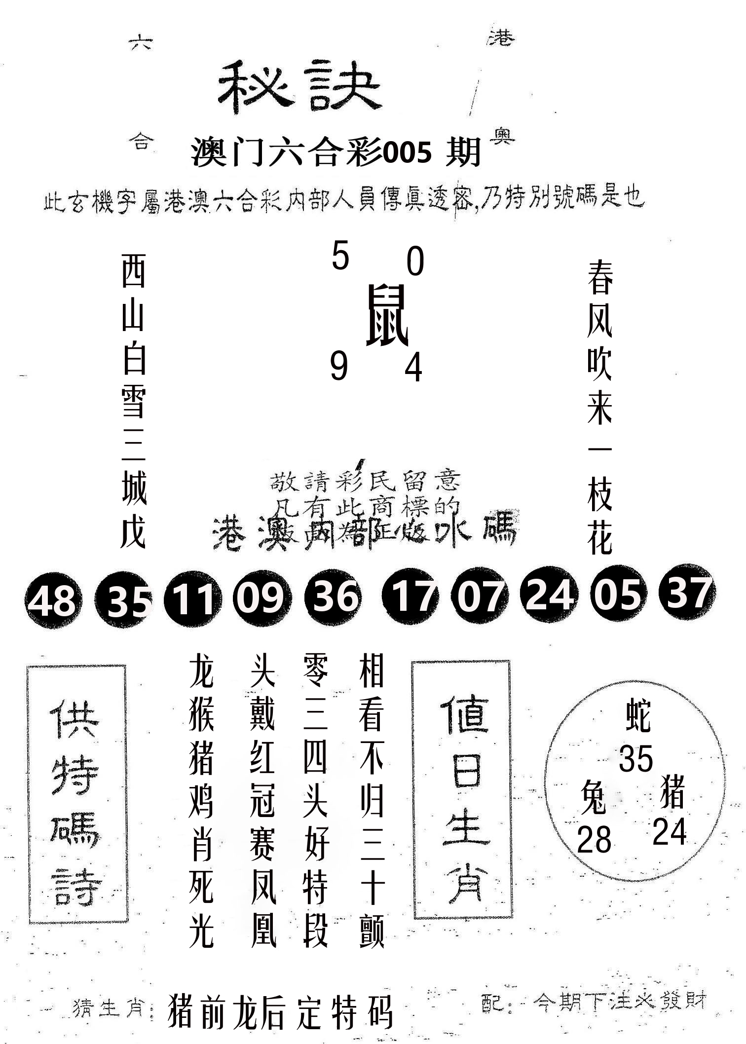 秘决 第5期
