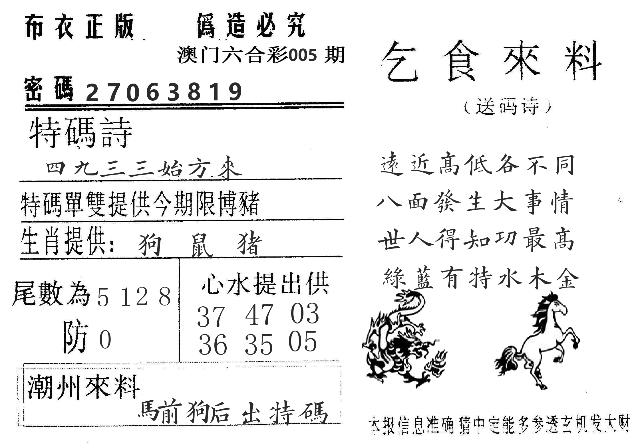 千禧码王 第5期
