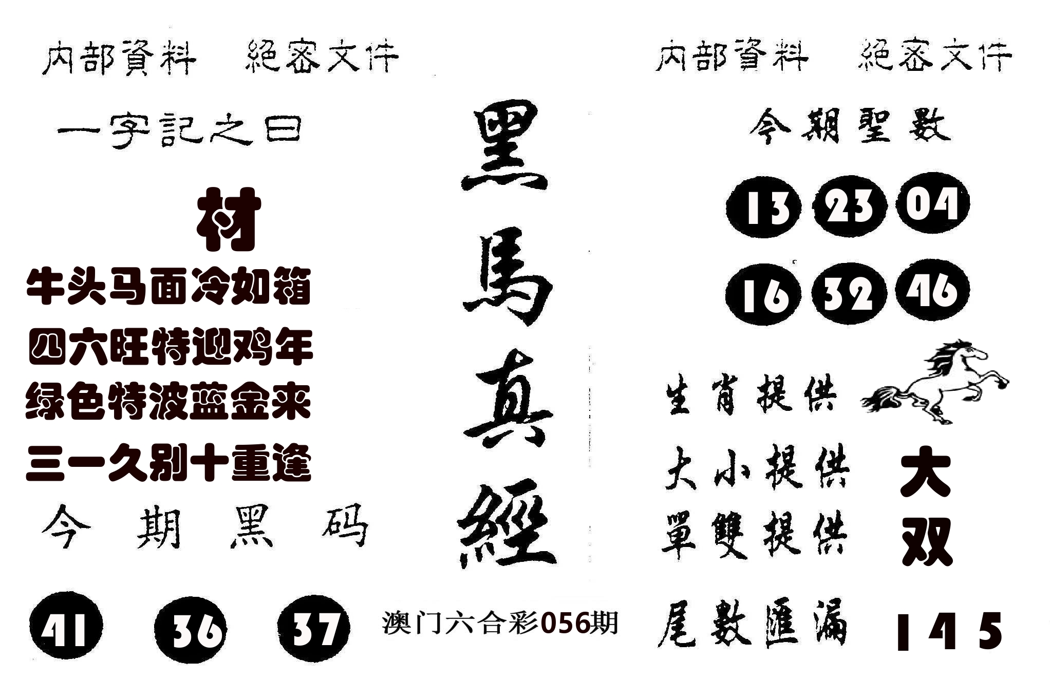 黑马真经 第56期