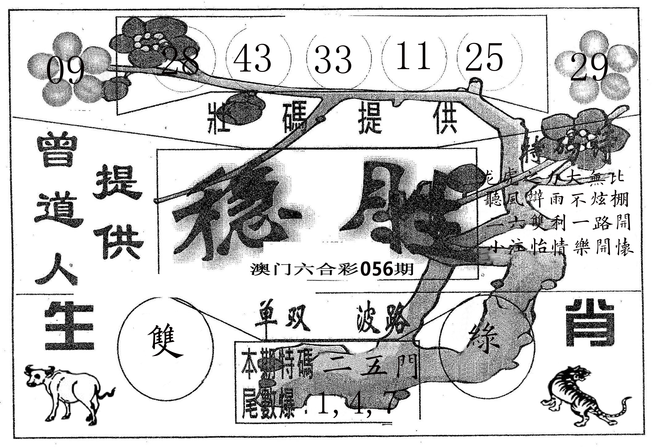 稳胜 第56期