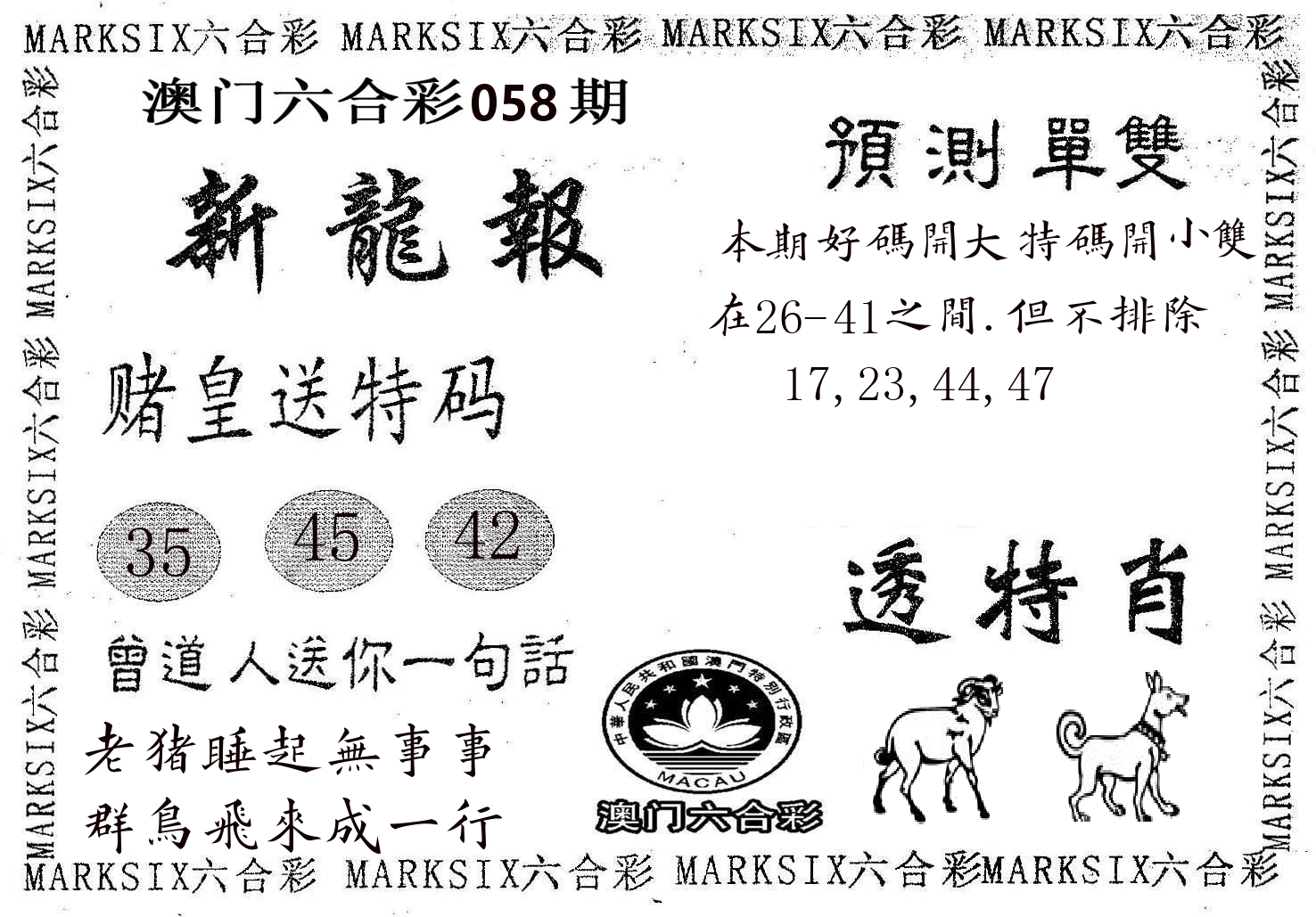 新龙报 第58期