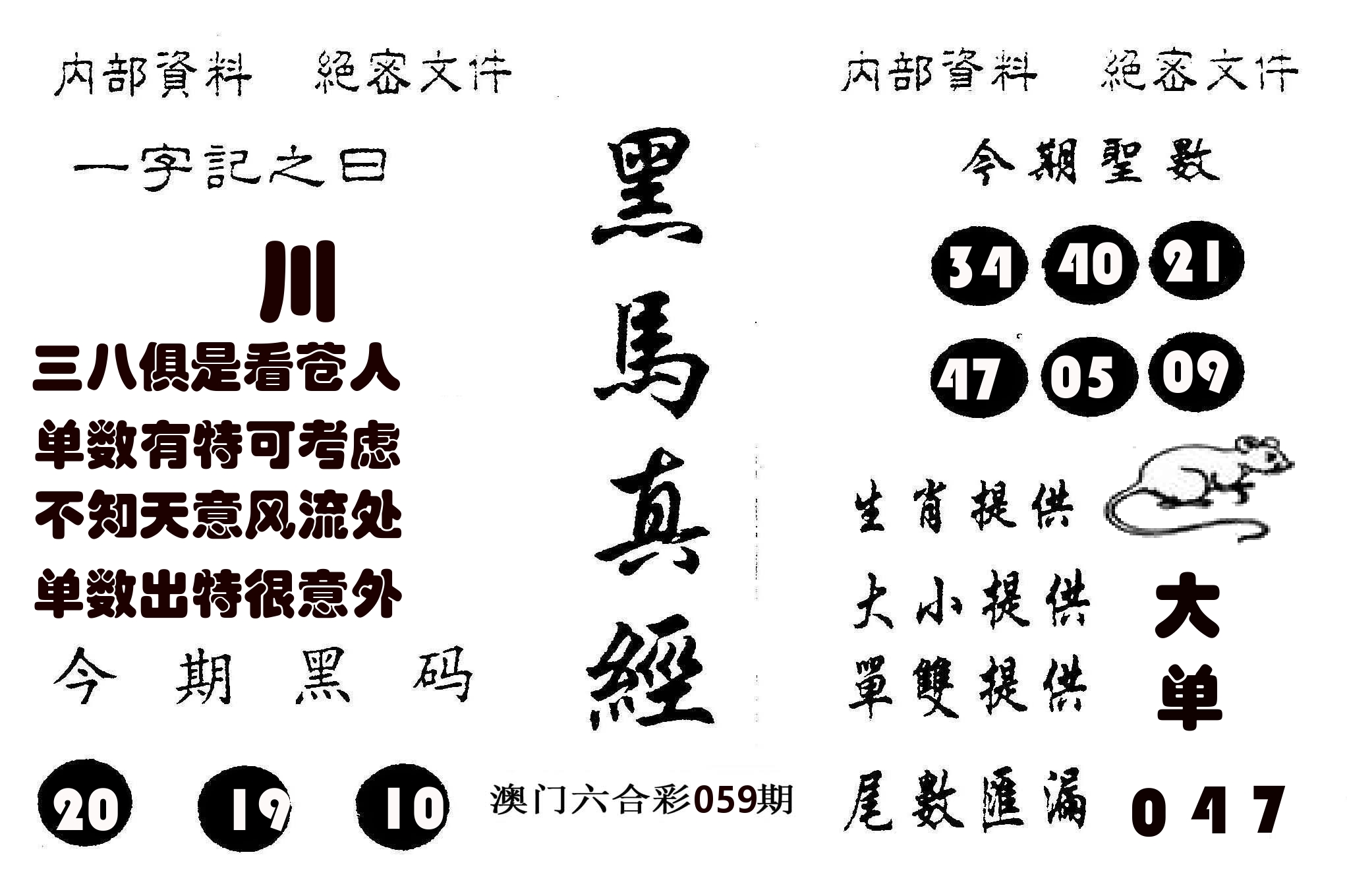黑马真经 第59期