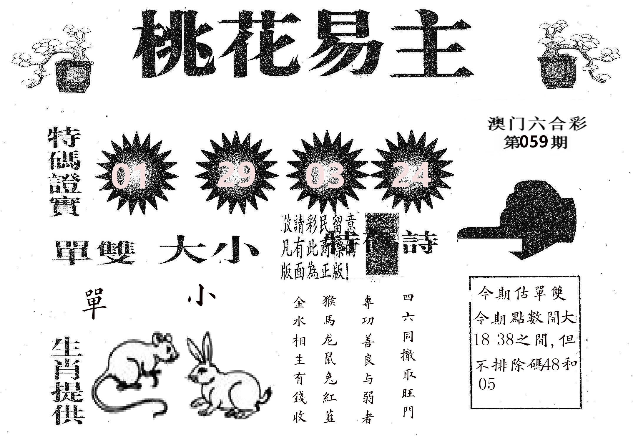 桃花易主 第59期