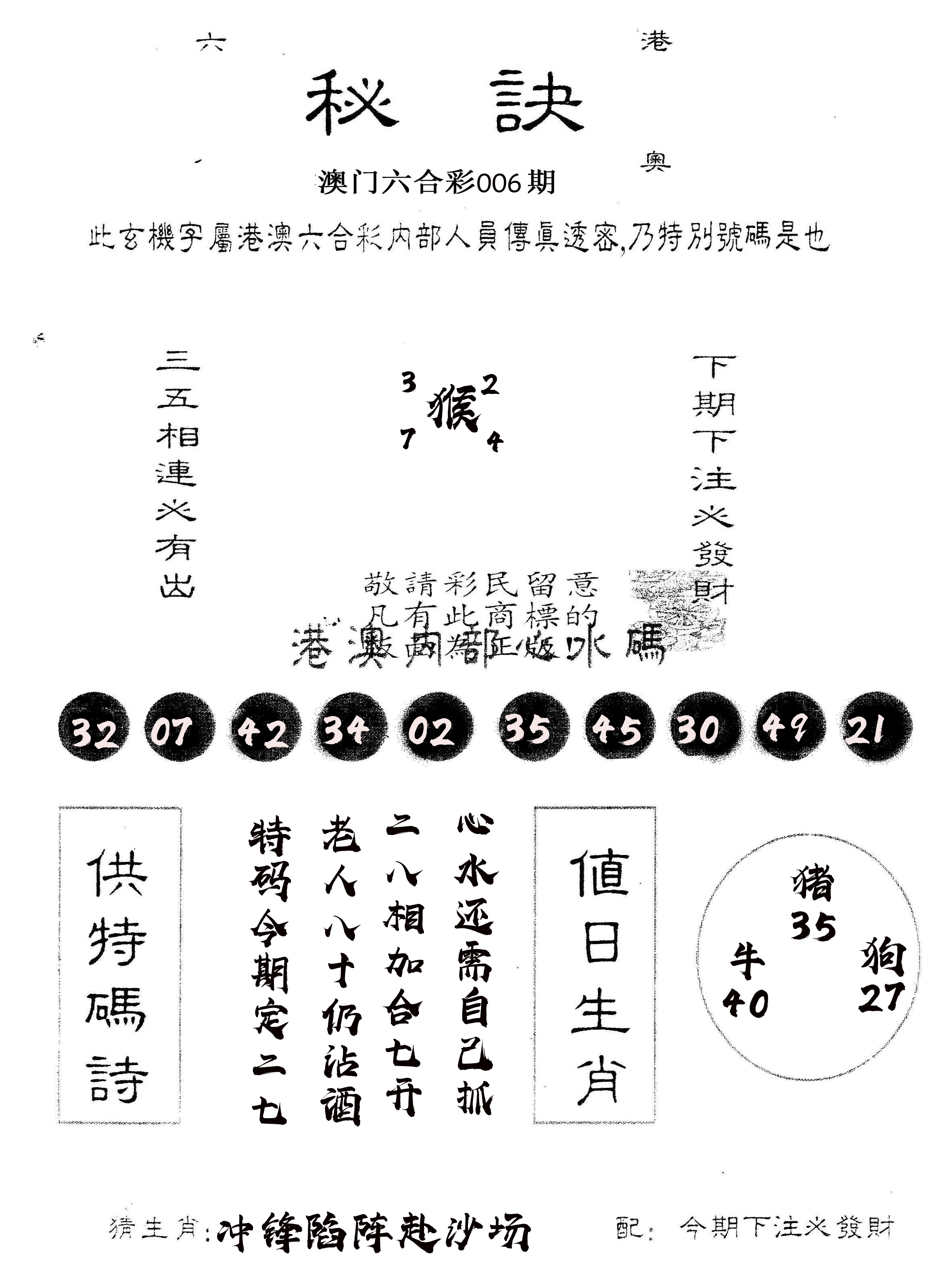 另版秘诀 第6期