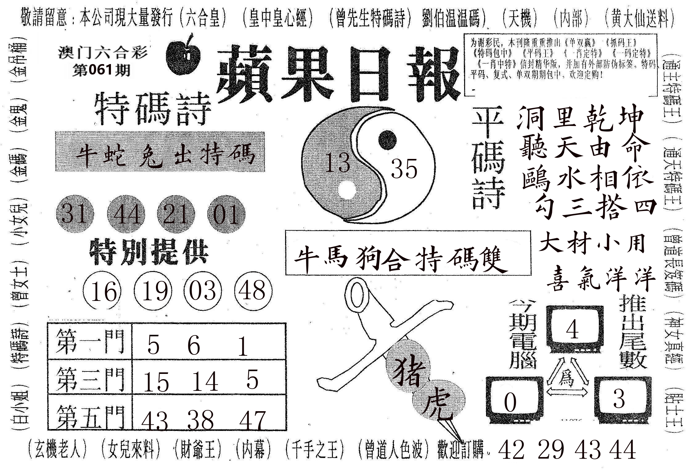 新苹果日报 第61期