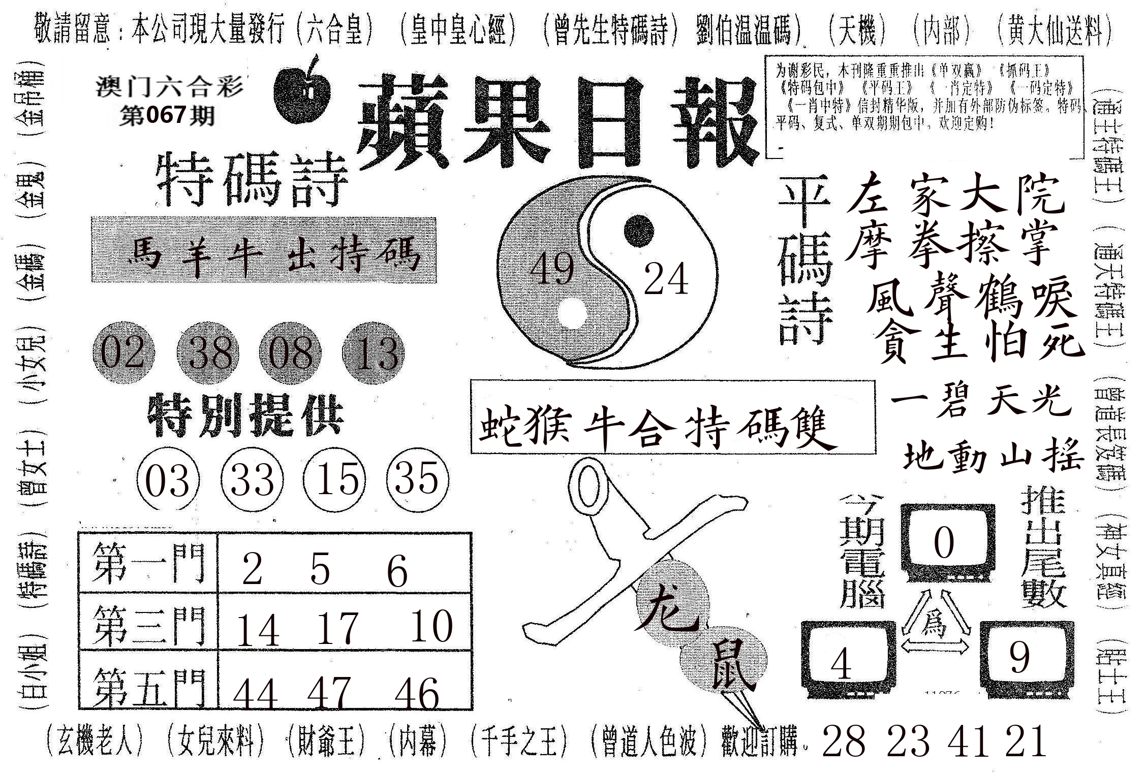 新苹果日报 第67期