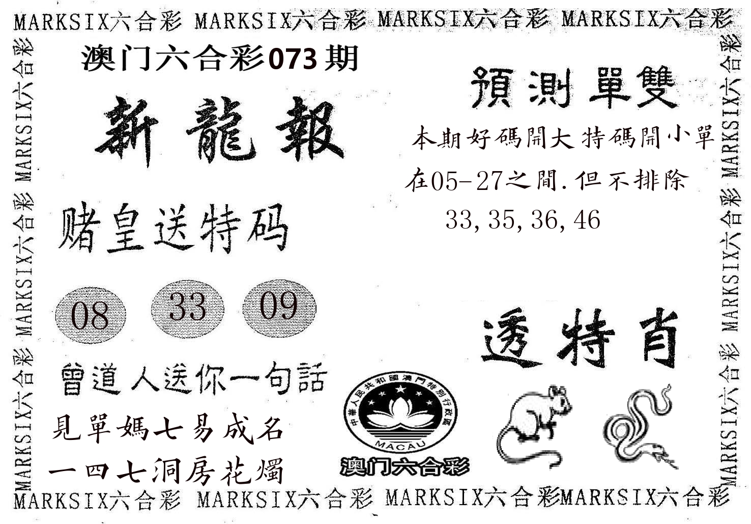 新龙报 第73期