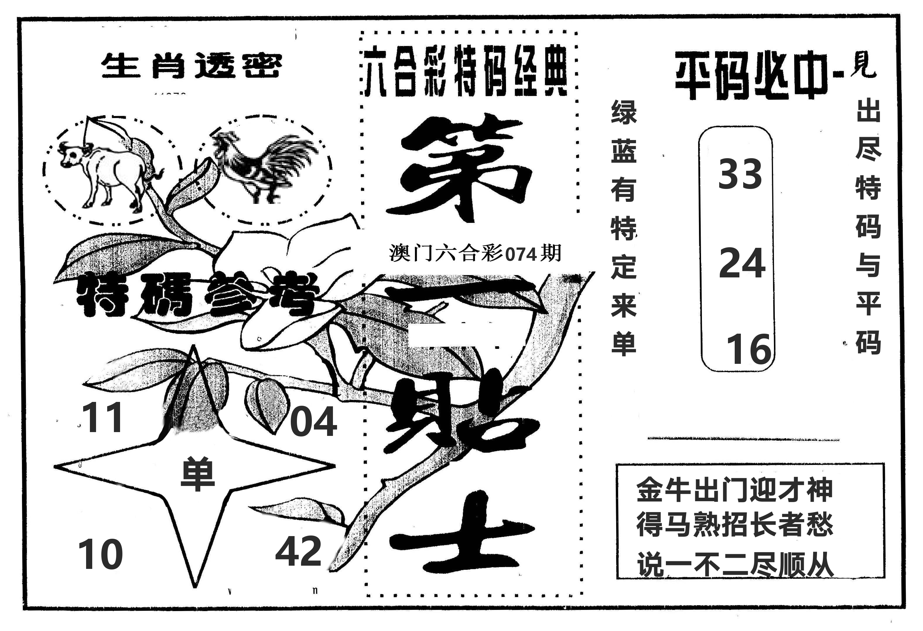 第一贴士 第74期