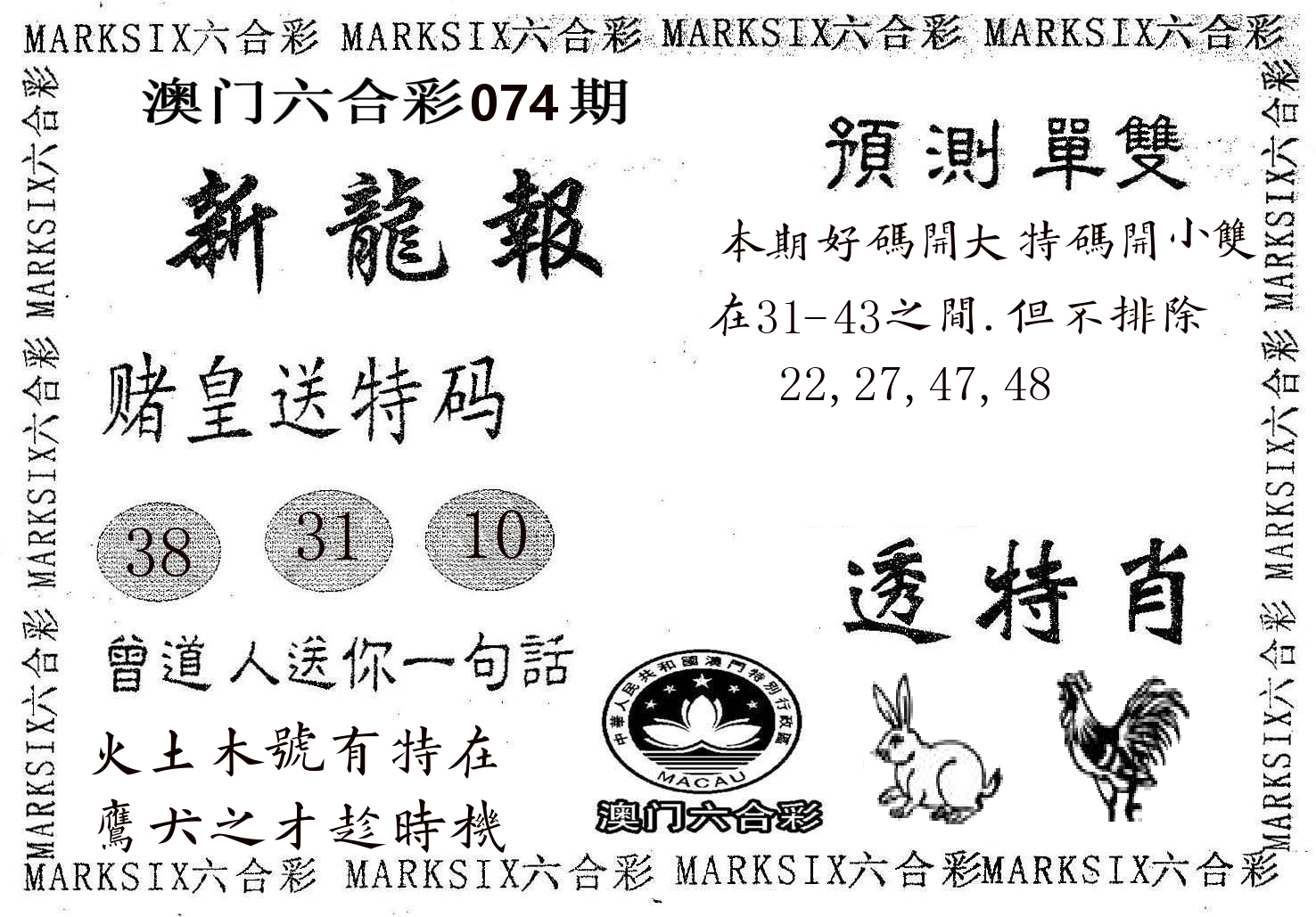 新龙报 第74期