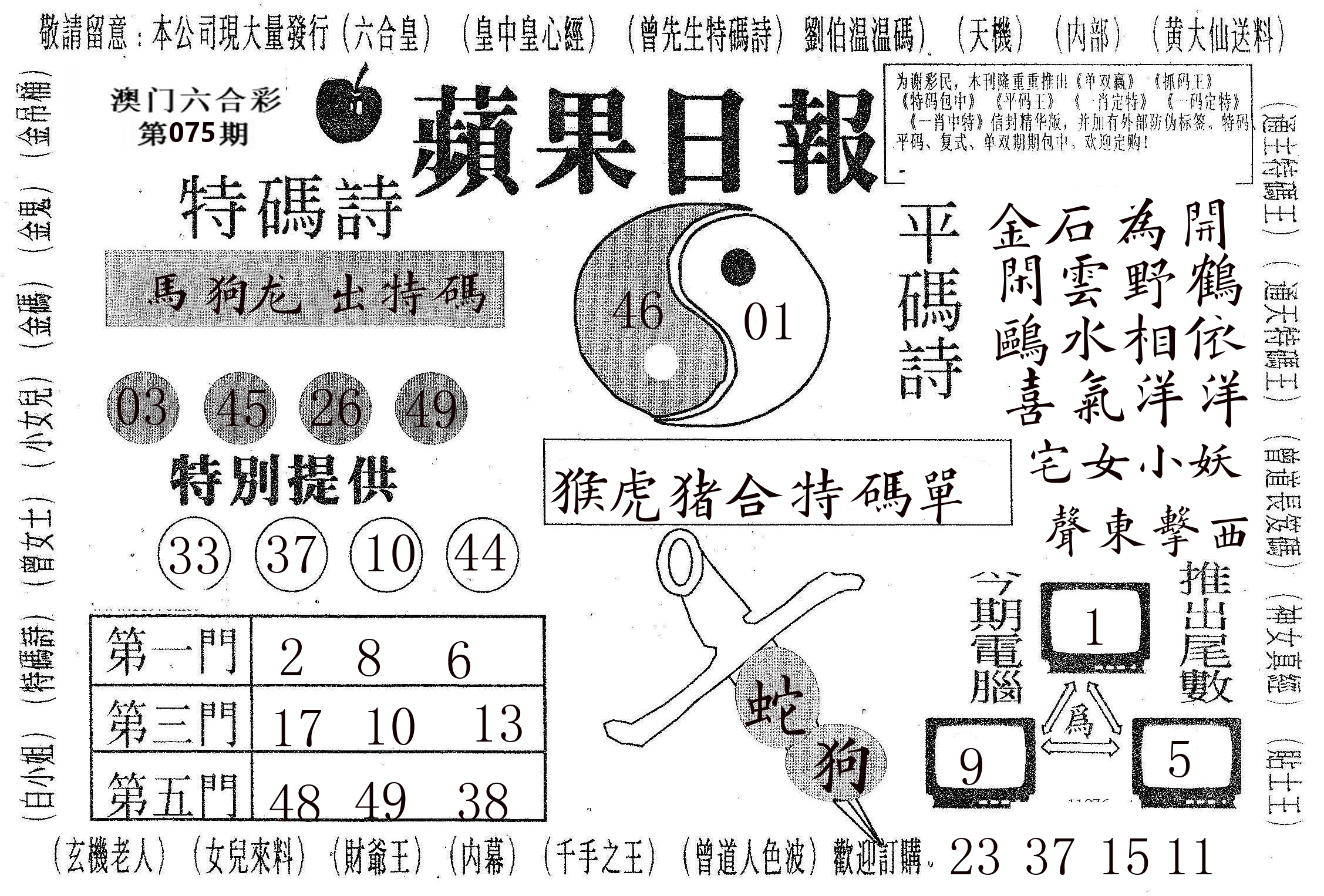 新苹果日报 第75期