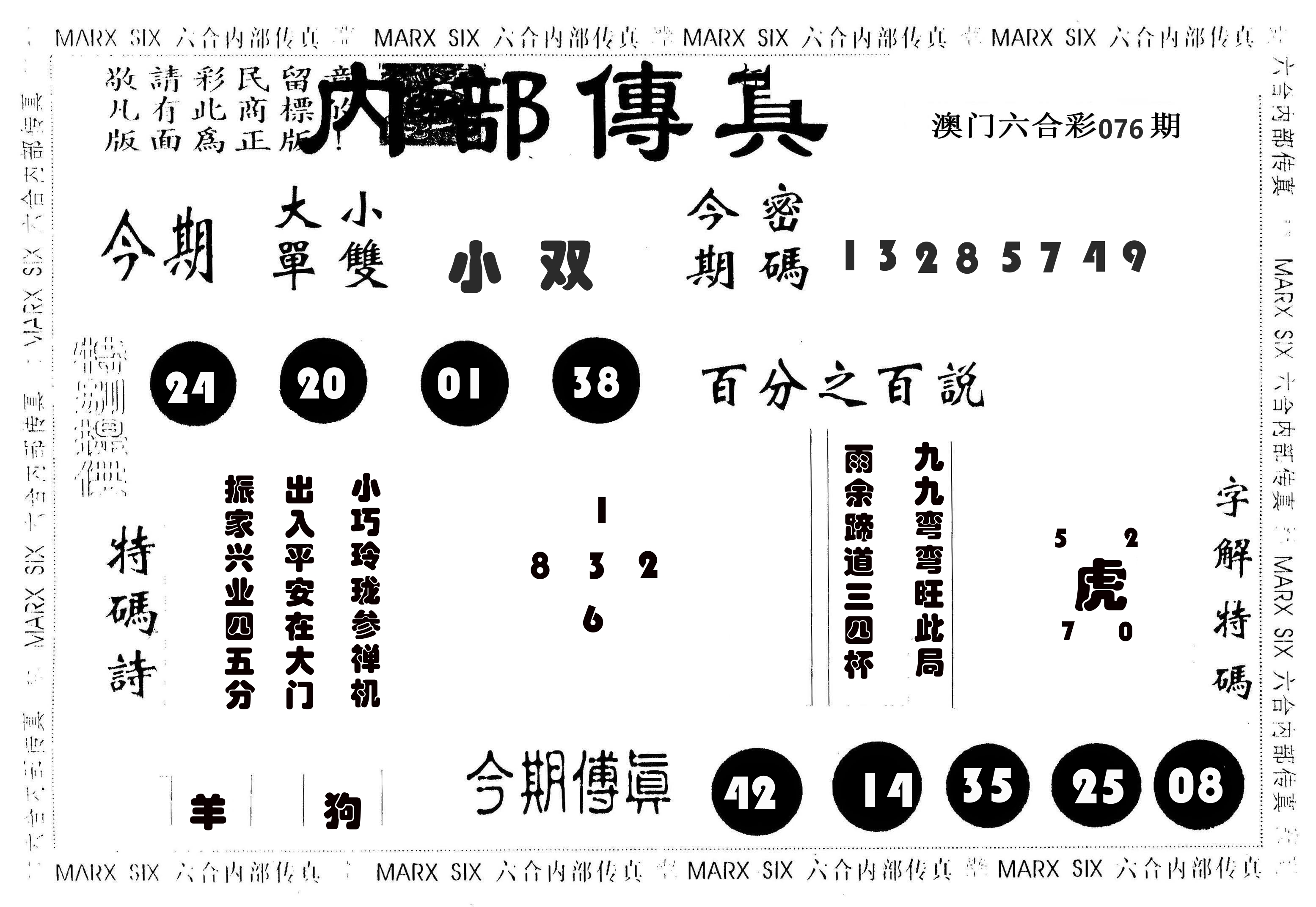 内部传真 第76期