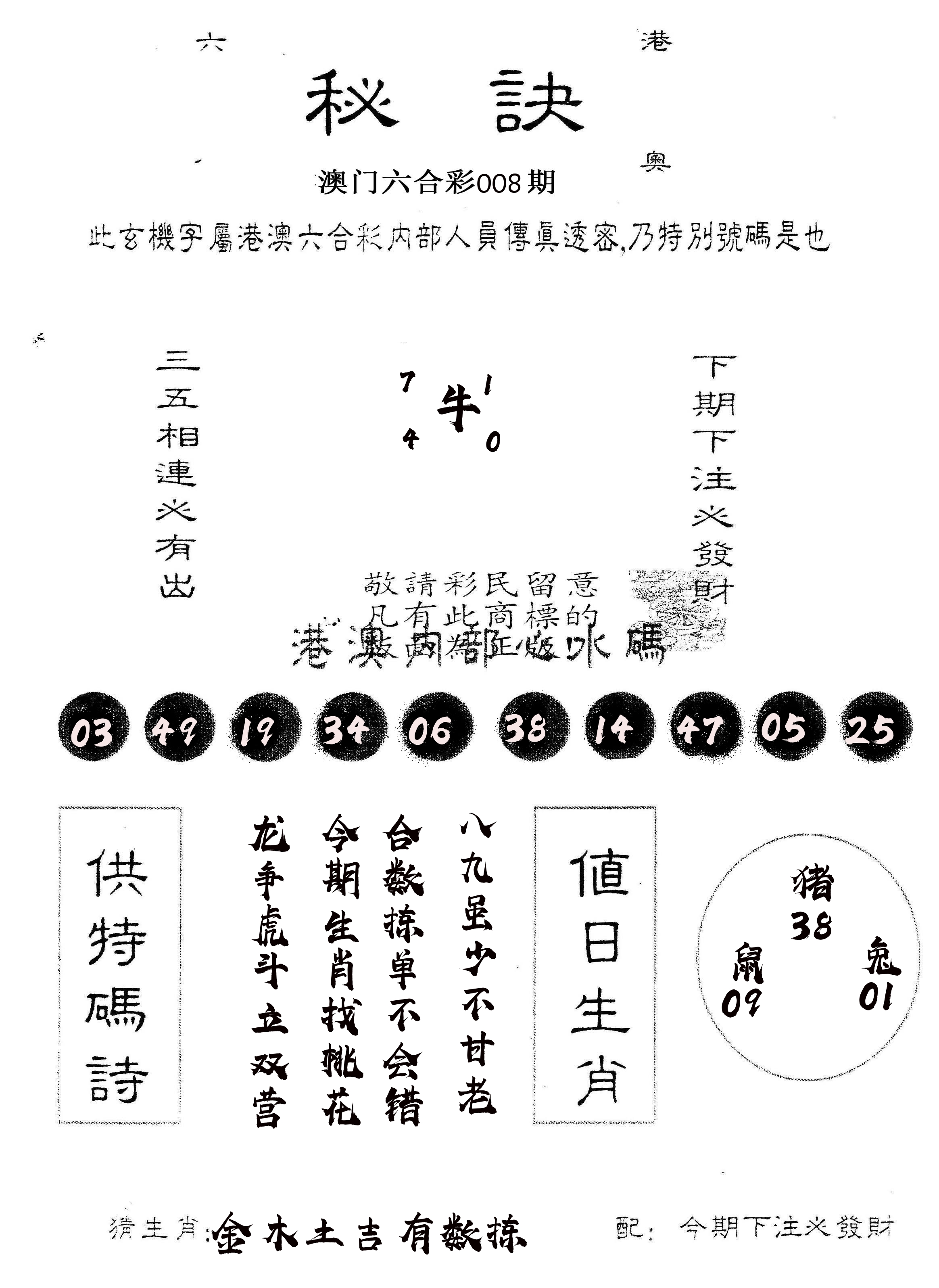 另版秘诀 第8期
