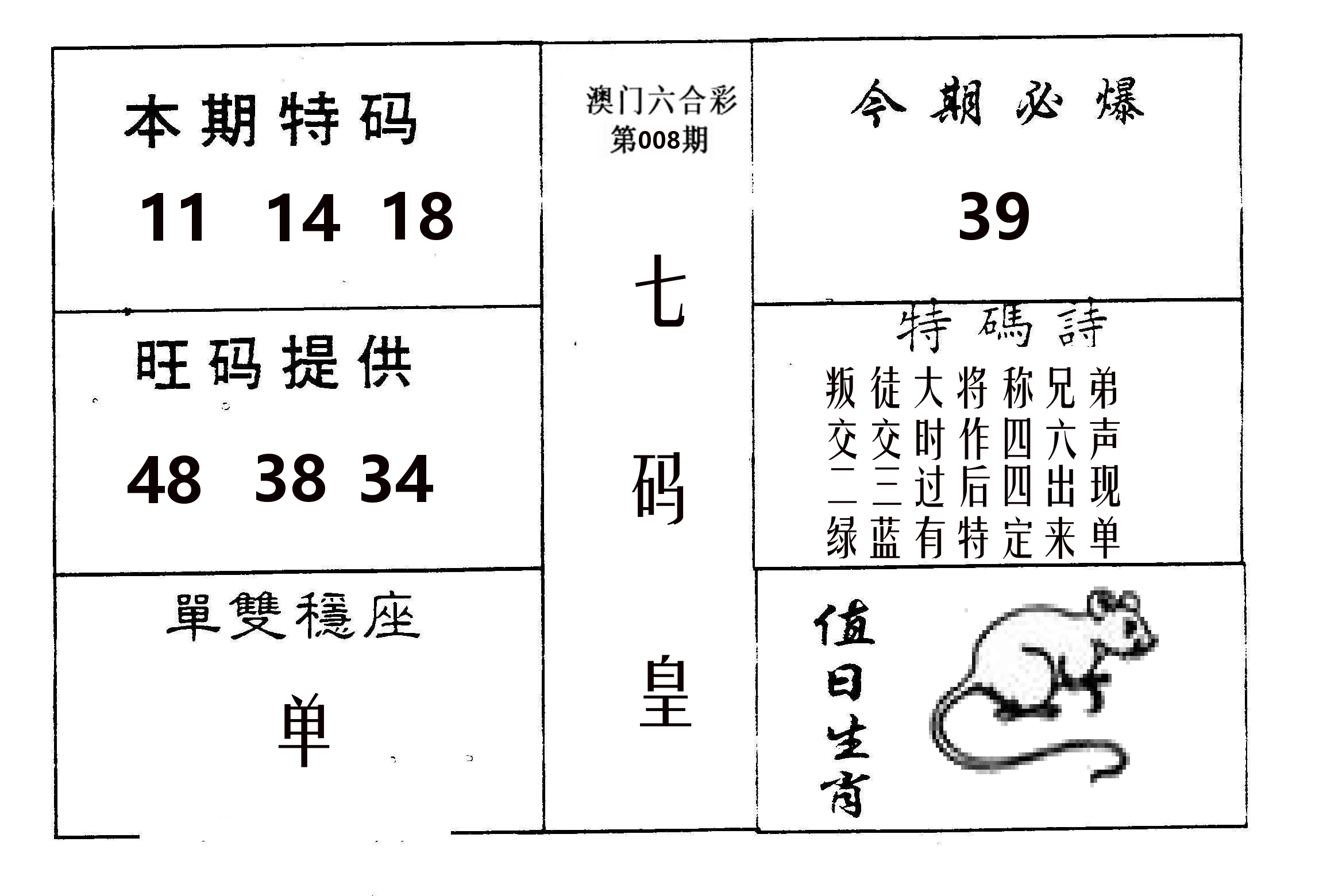 七码皇 第8期
