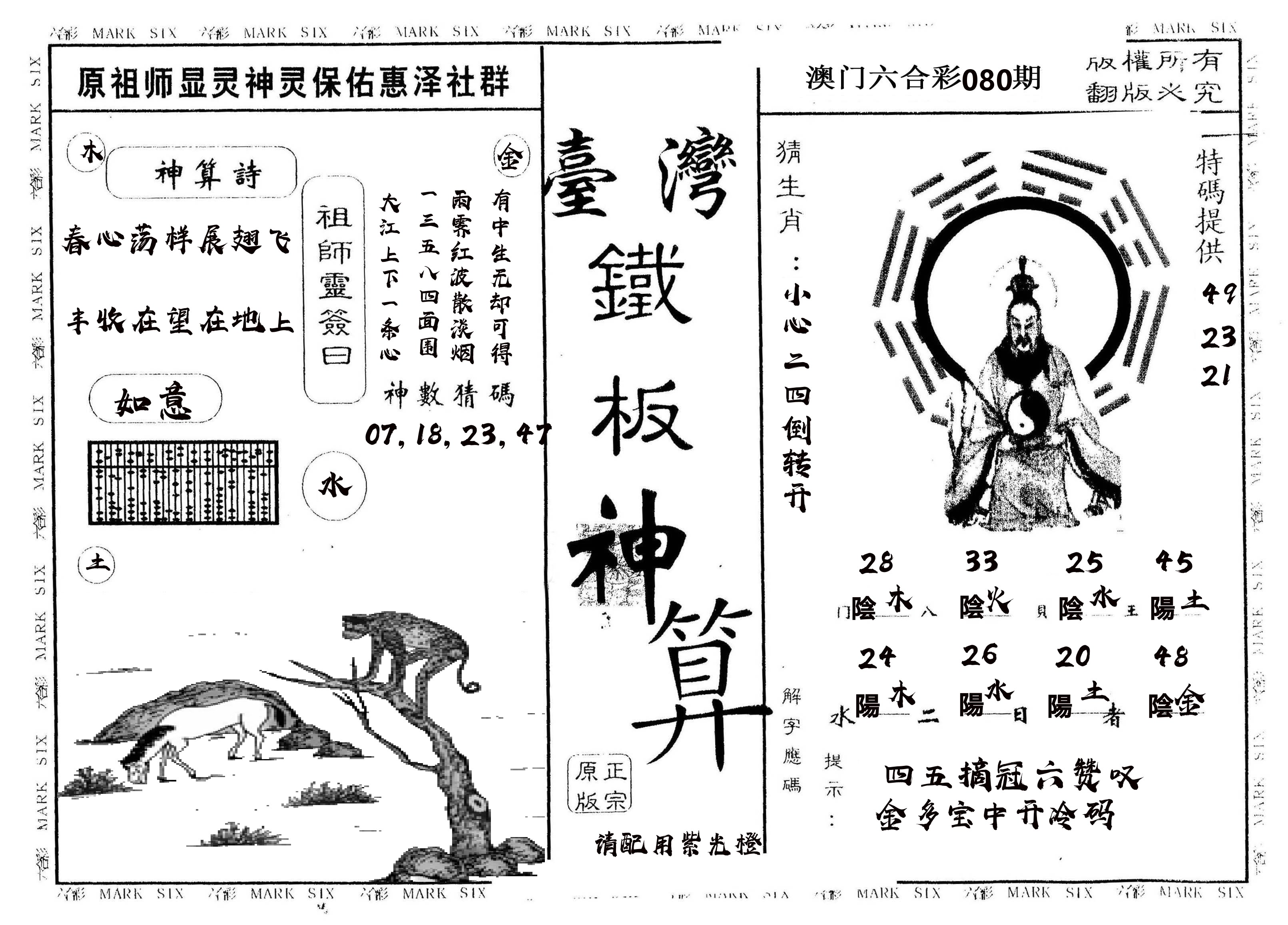 另版台湾铁板 第80期