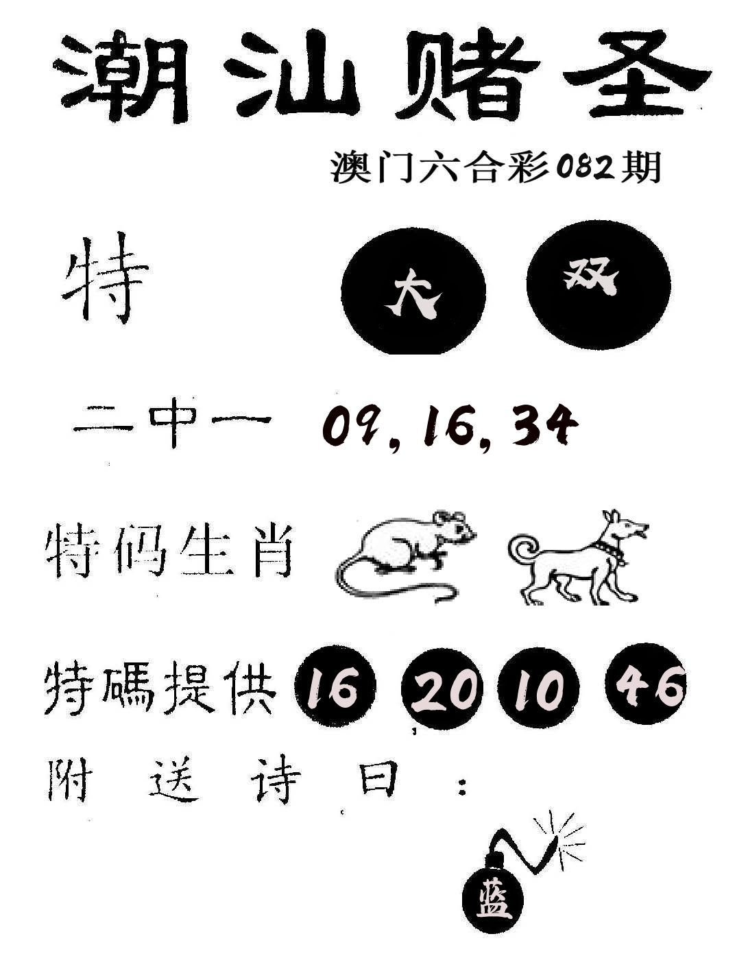 潮汕赌圣 第82期
